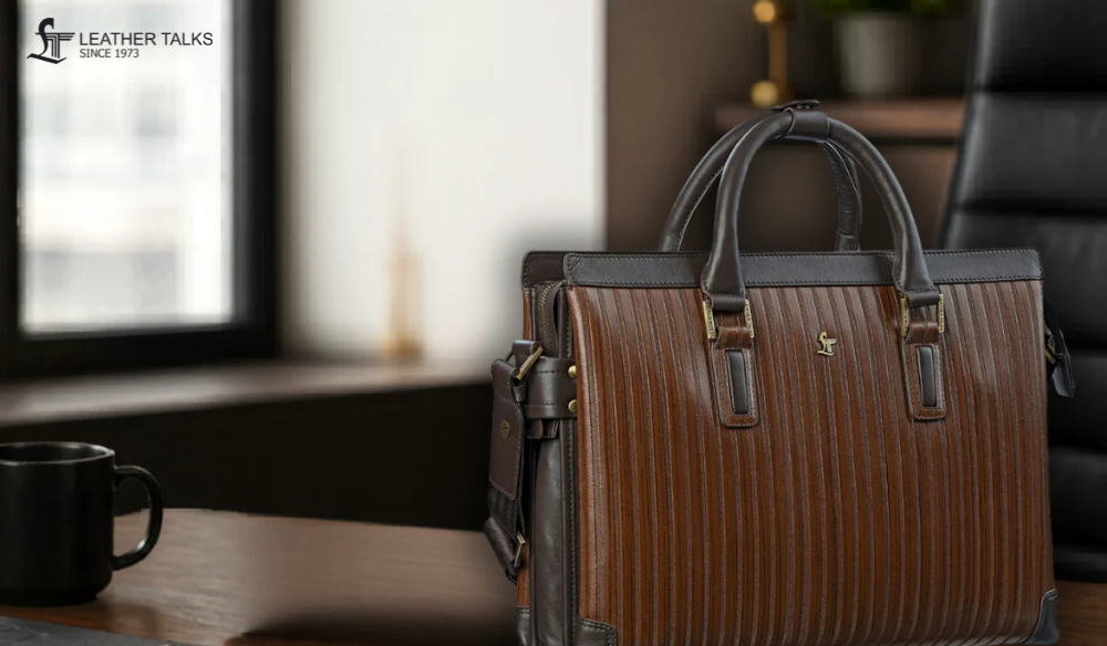 Professional Leather Office Bag for Work