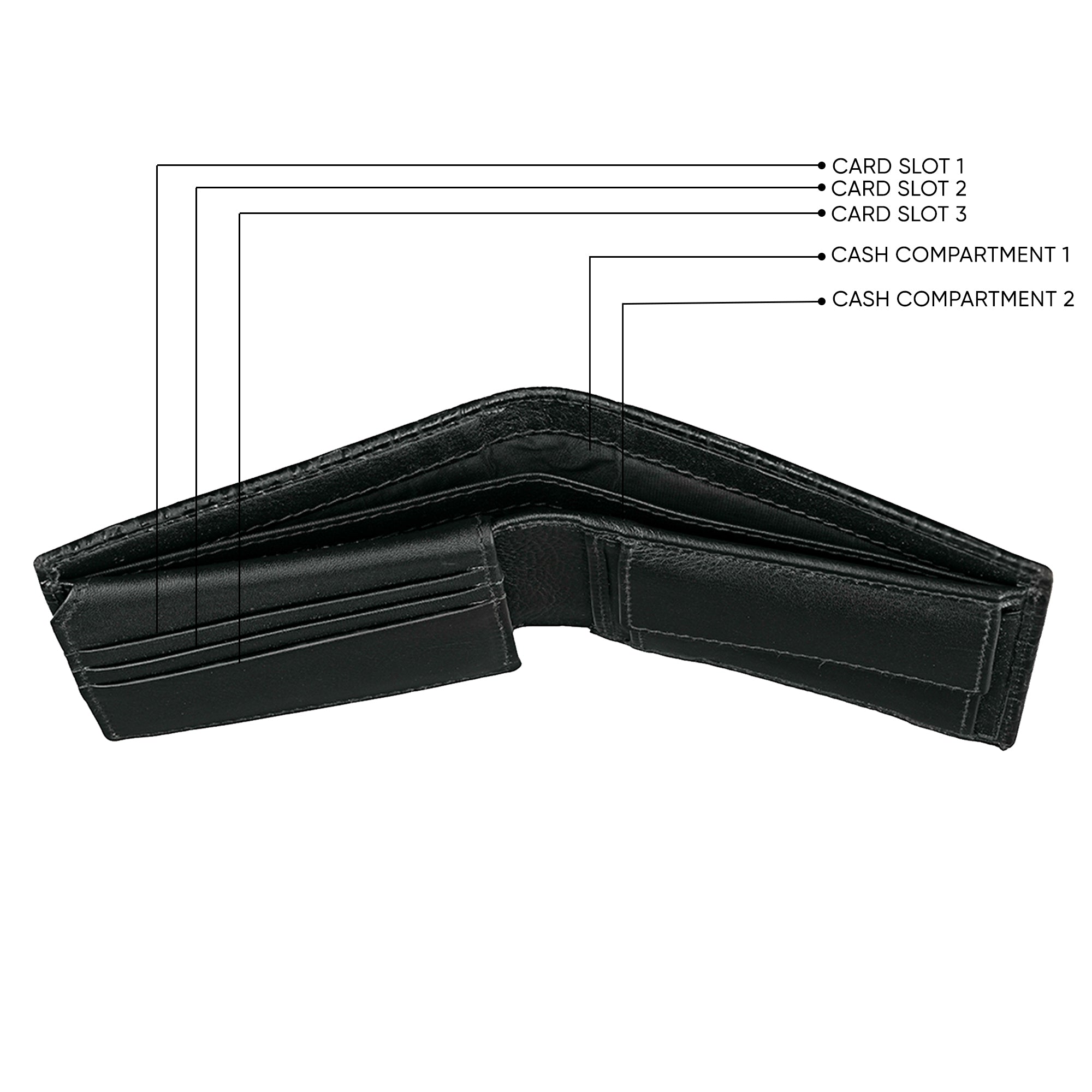 Designer leather belt for men