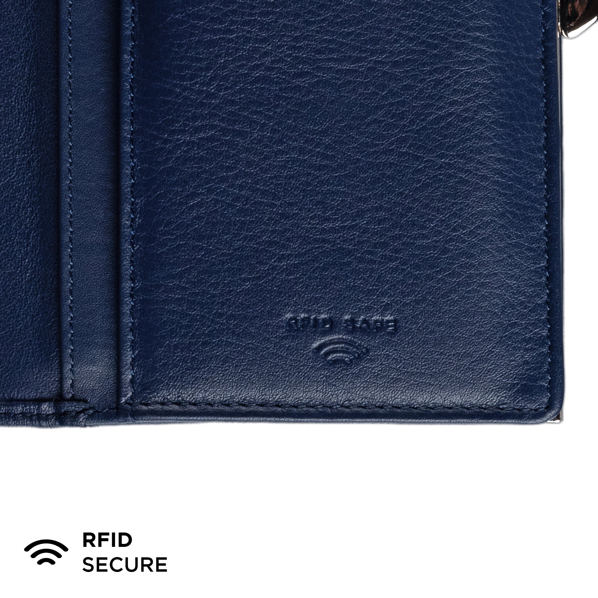 Clara 2 Ladies Wallet | Premium Leather Women’s Wallet | Elegant Daily Essentials Organizer | Colour: Blue Leather Talks