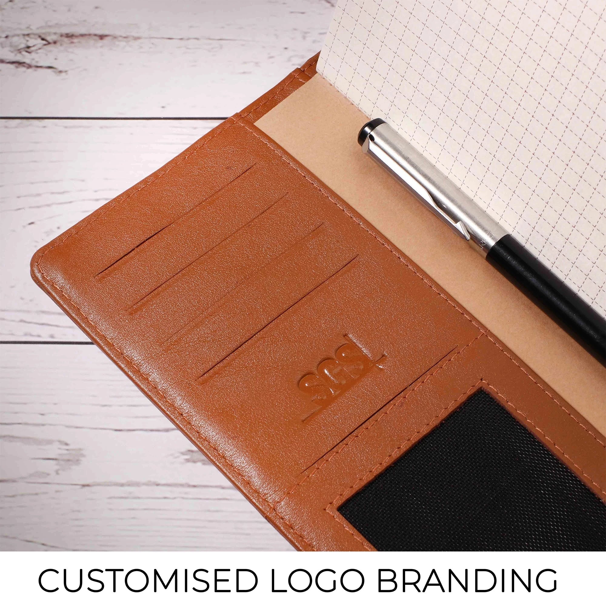 The Mini Melunge Luxury Pure Leather Notebook| Premium Leather Diary For Men & women | 100% Genuine Leather | Handmade Leather Journal - Tan Leather Talks