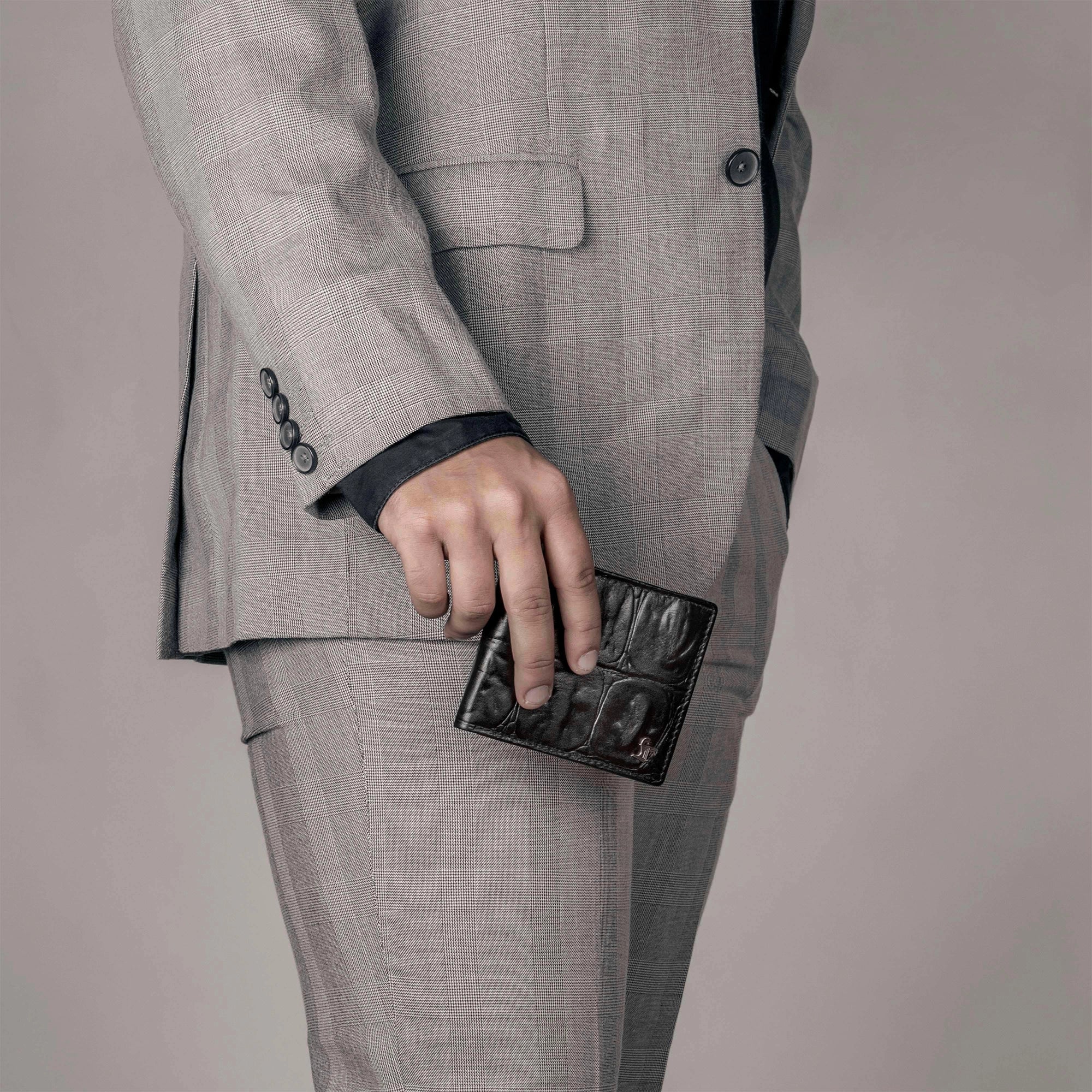 Great Dane | Genuine Leather Wallet & Belt Combo | Colour: Black Leather Talks