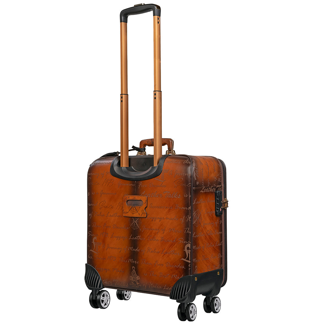 20inch Horizontal Condorium Premium Genuine Leather Travel