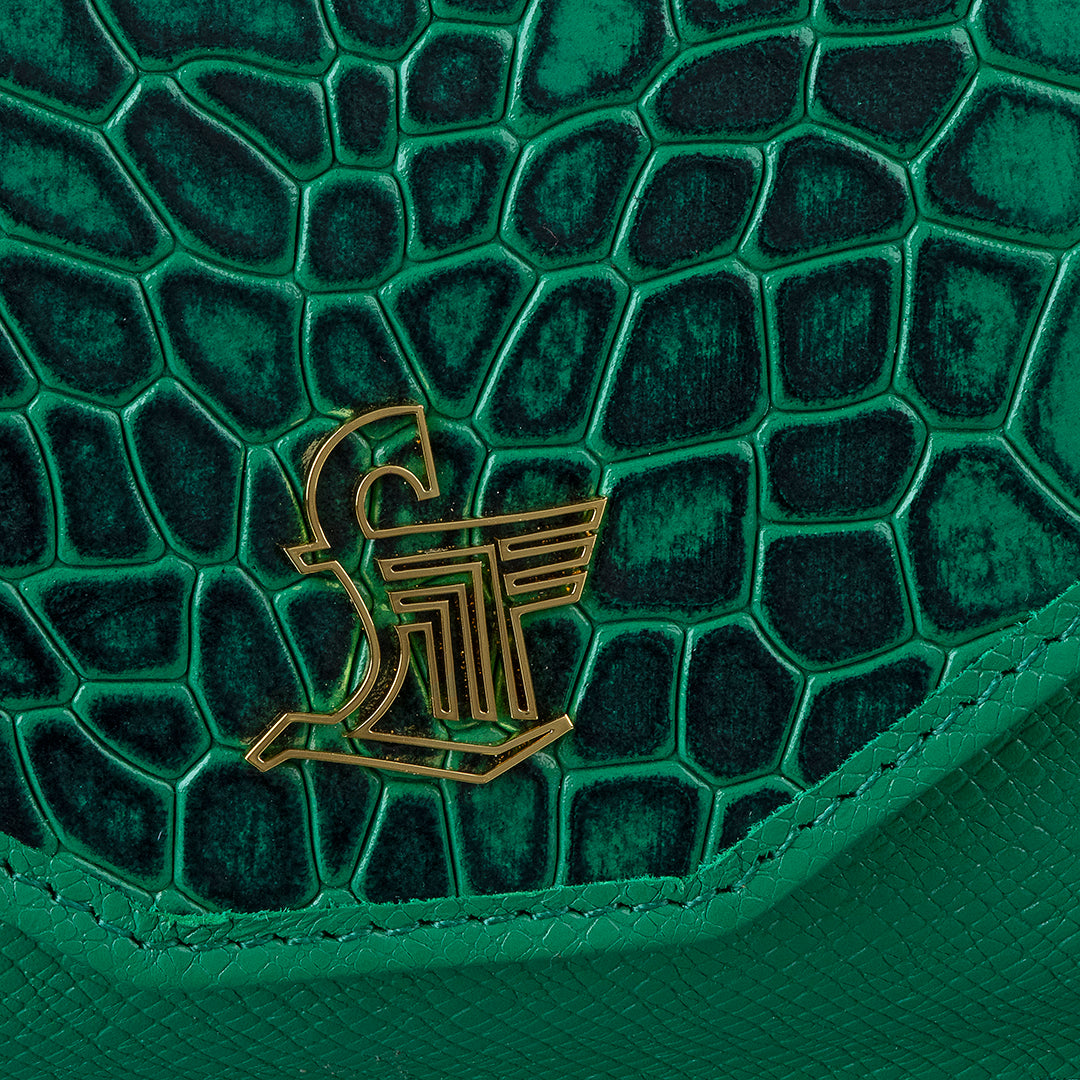 Clara Sling cum Clutch Leather Ladies Wallet | RFID Safe | Leather Talks Leather Talks