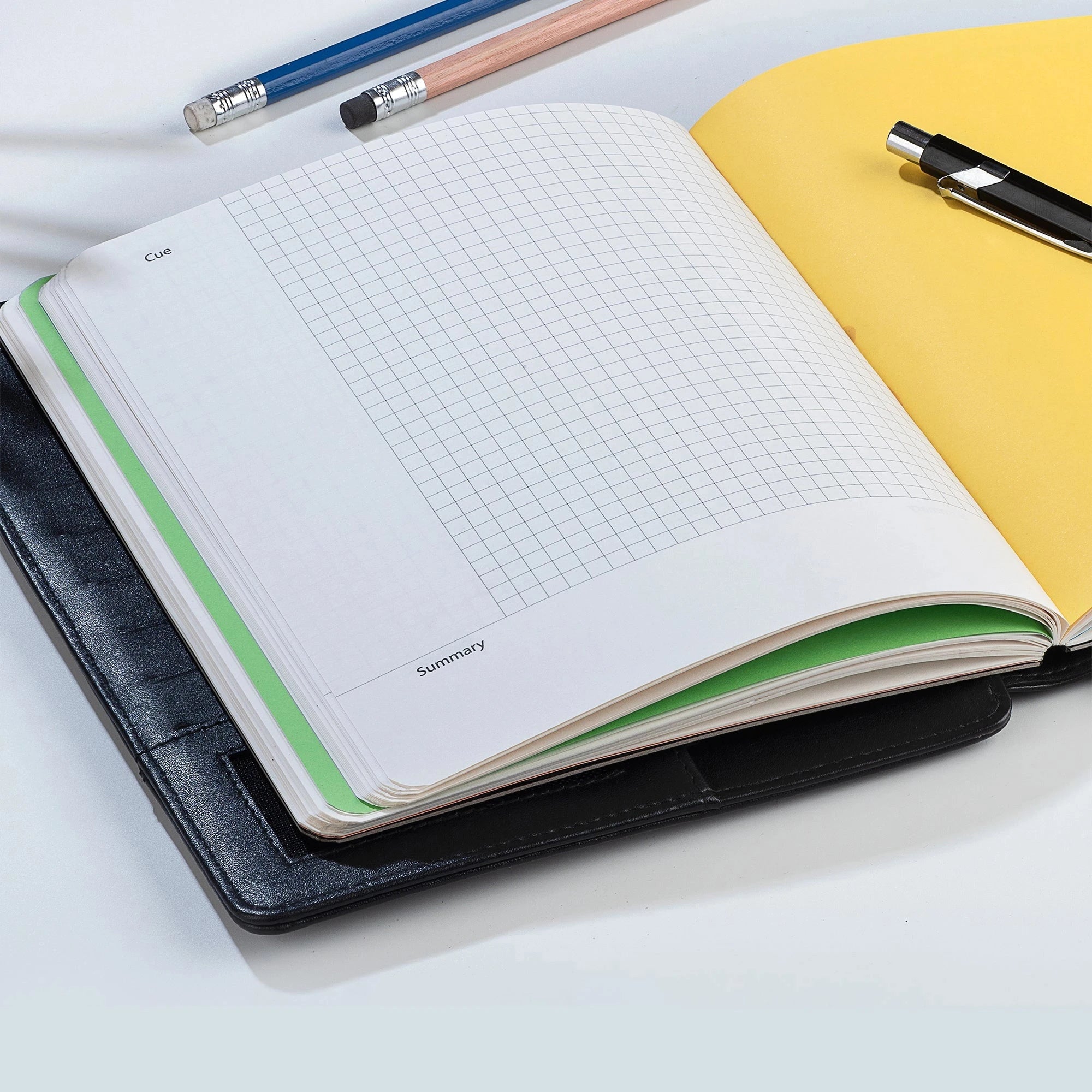 Corporate New Year Gift | Melunge Leather Diary For Men | Genuine Leather Journal /Notebook | Color: Black Leather Talks