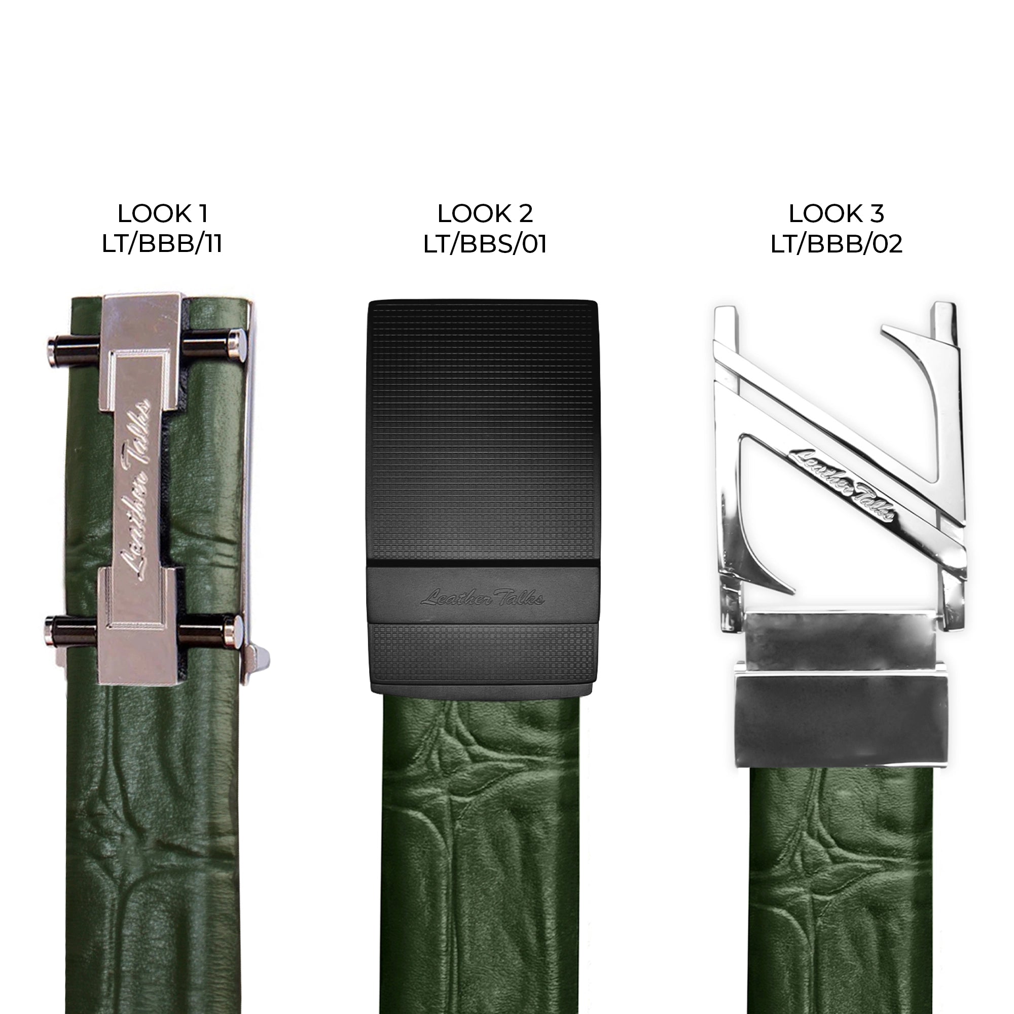 Great Dane | Genuine Leather Wallet & Belt Combo | Color : Green Leather Talks