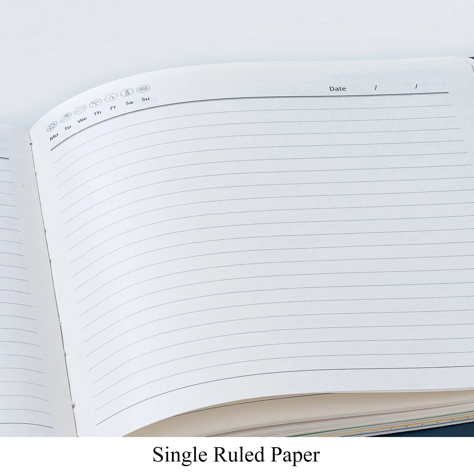 LT Smart Leather Notebook with Power Bank (5000 mAh) | Diary with Power Bank | Color: Brown LeatherTalks