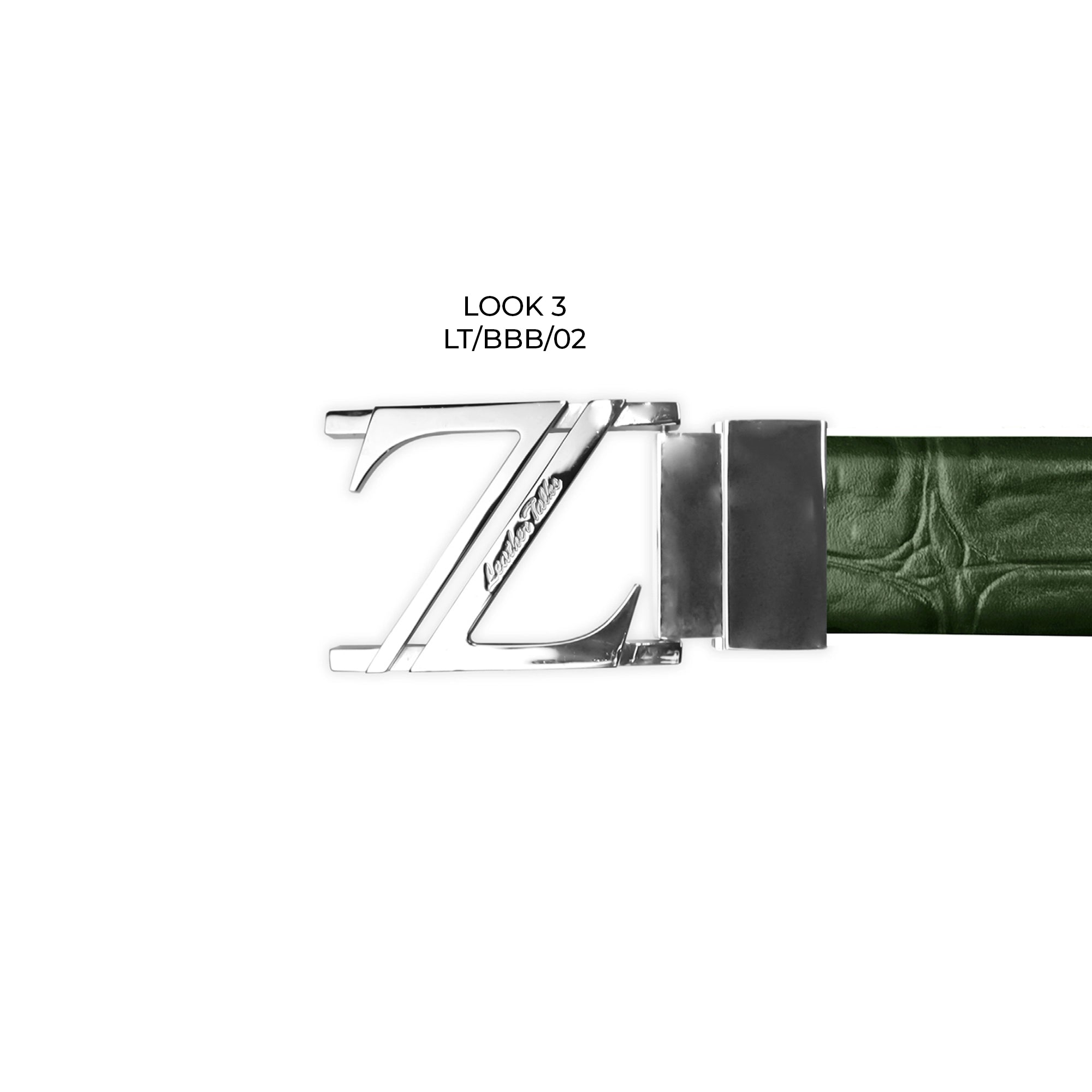 Great Dane | Genuine Leather Wallet & Belt Combo | Color : Green Leather Talks