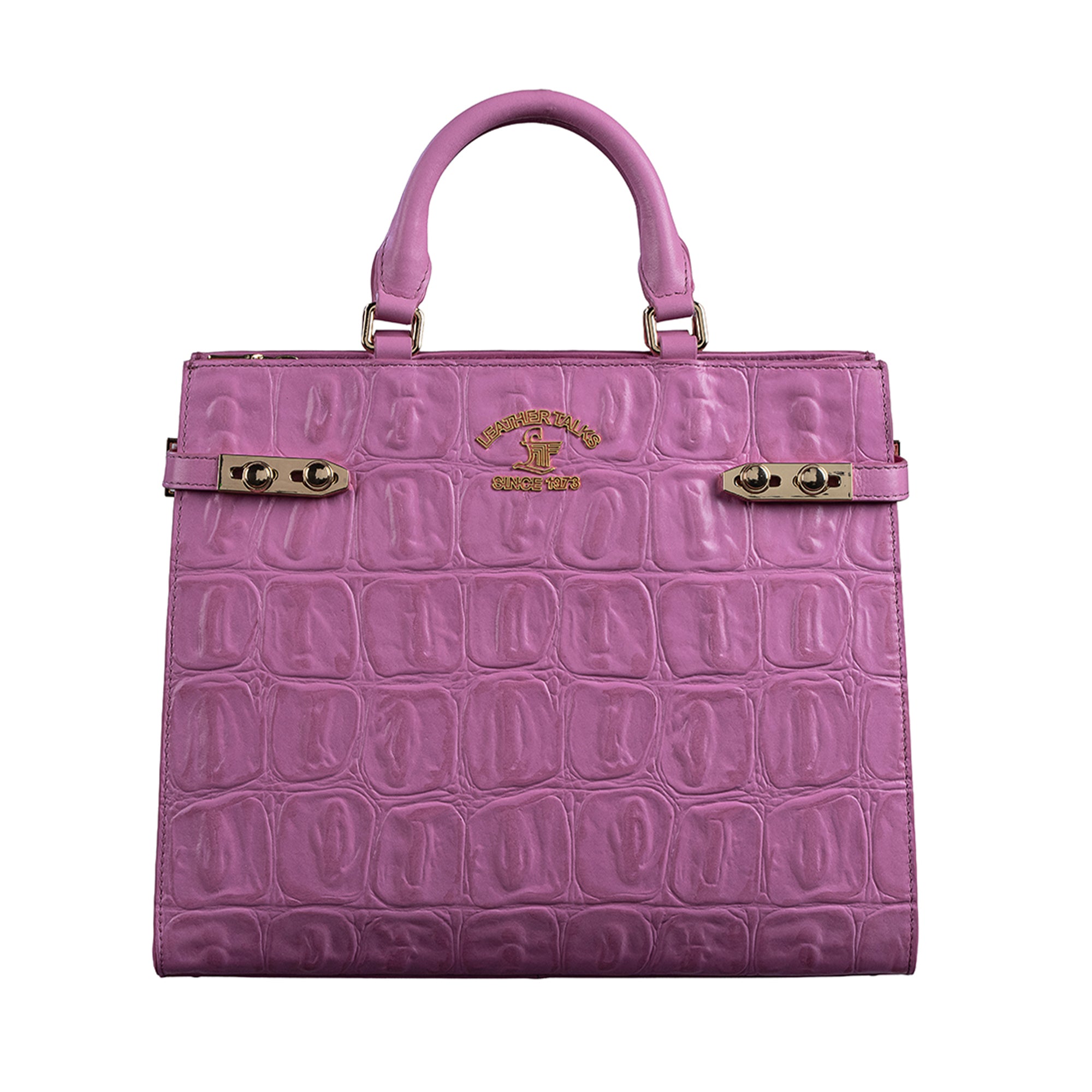 Great Dane Mrs. Kate Leather Tote Bag | Rose Pop