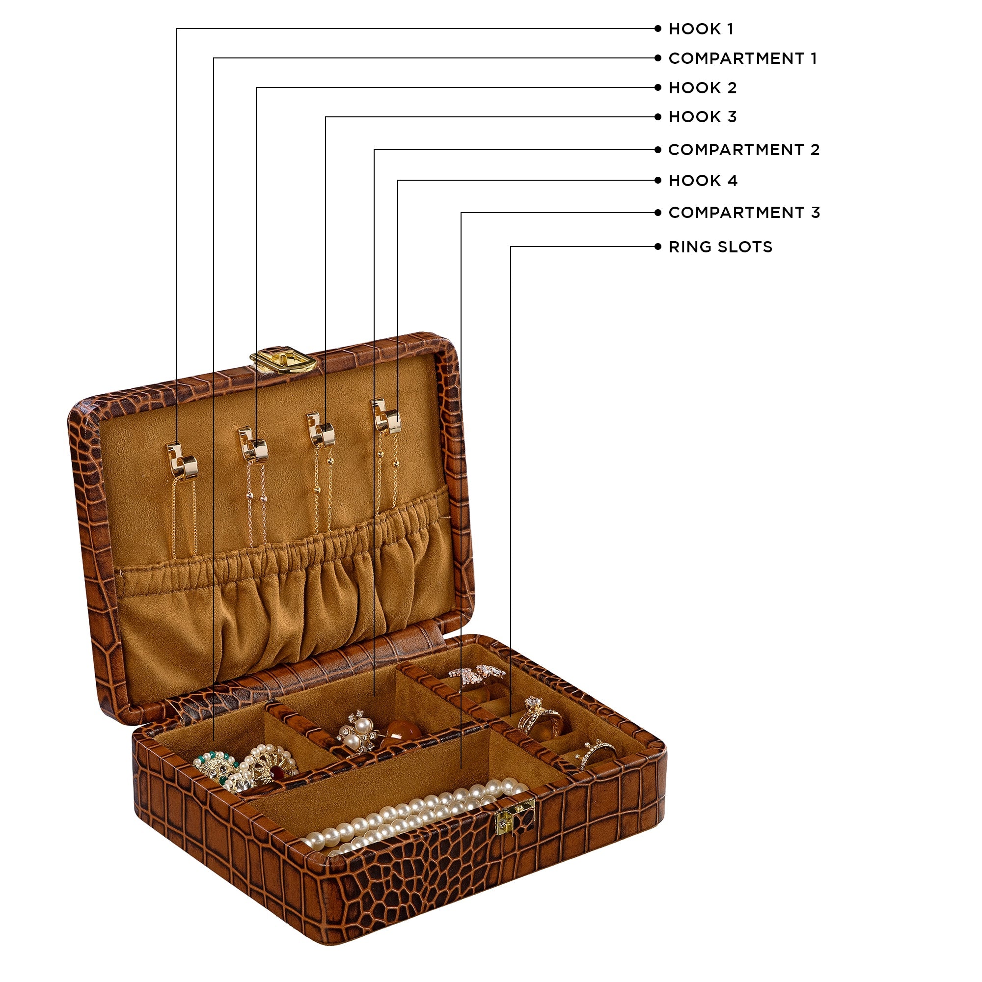 "Leather jewellery box
jewellery box
Jewellery organizer"