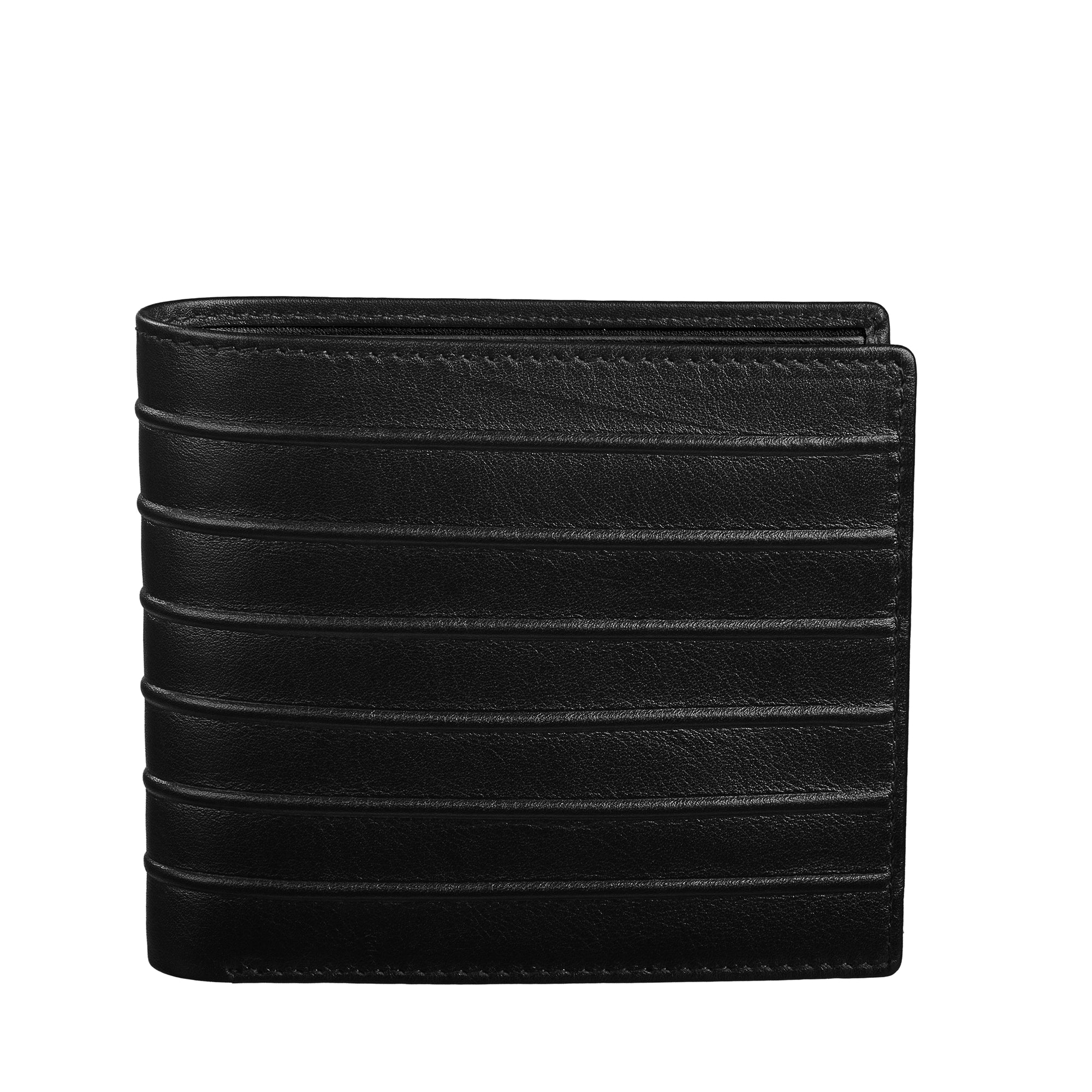 String Premium Genuine Leather Wallet for Men | RFID Blocking Slim Wallet | Classic Men’s Wallet | Color: Black LeatherTalks