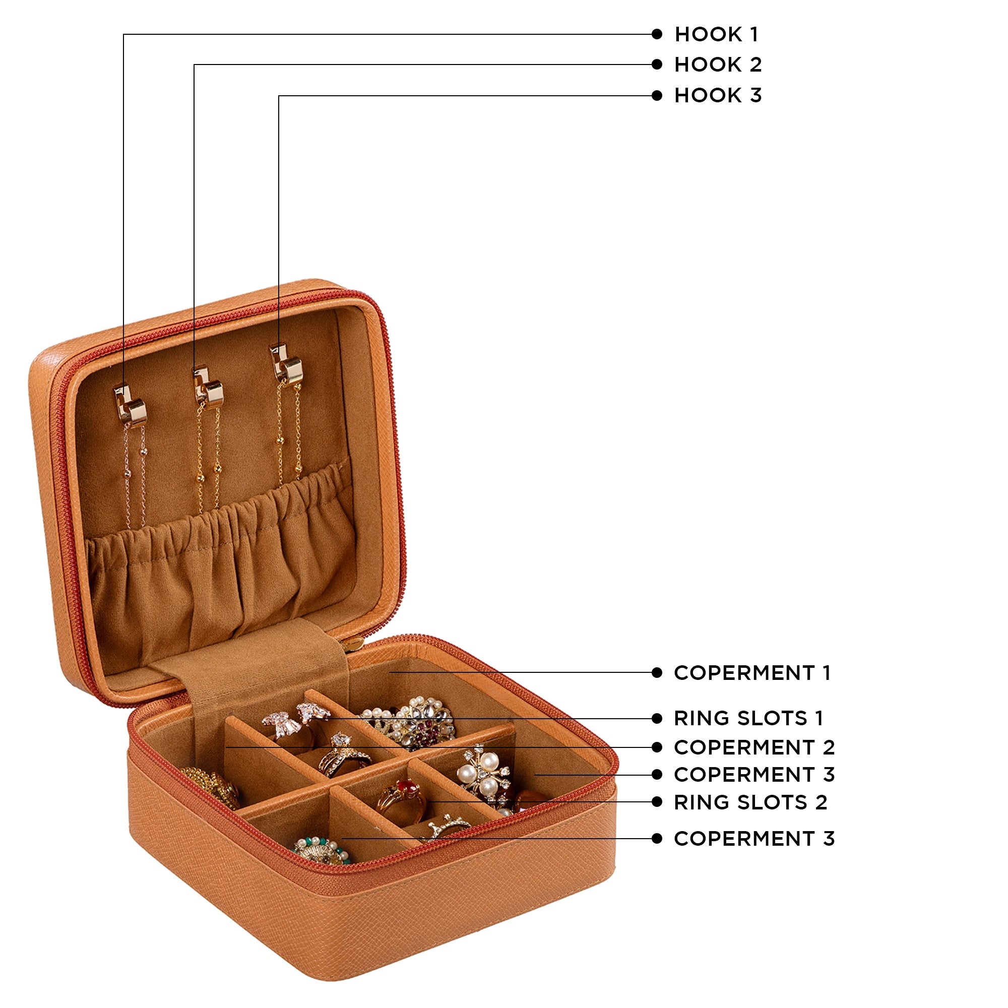 "Jewellery box
Leather travel jewellery case
Leather jewellery box
Travel friendly Jewellery case"