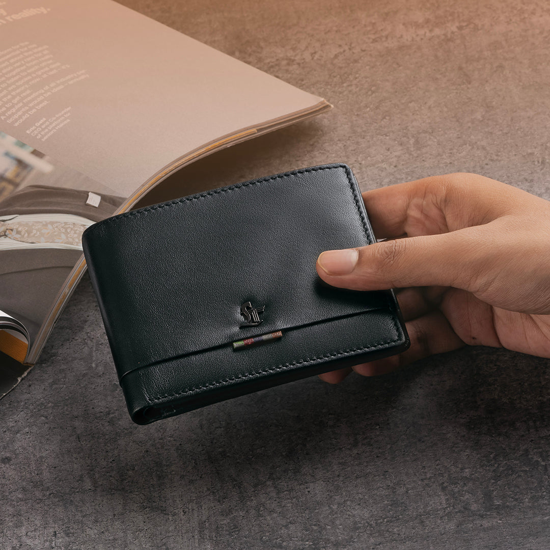 Genuine leather wallet for men