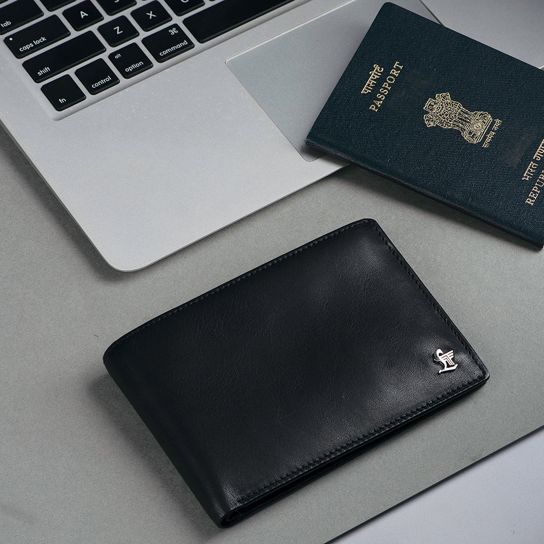Premium Leather Passport Wallet for Men – Elegant and Durable