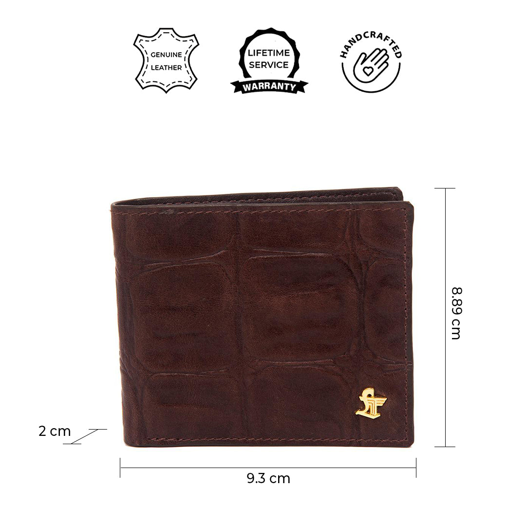 Genuine leather wallet for men