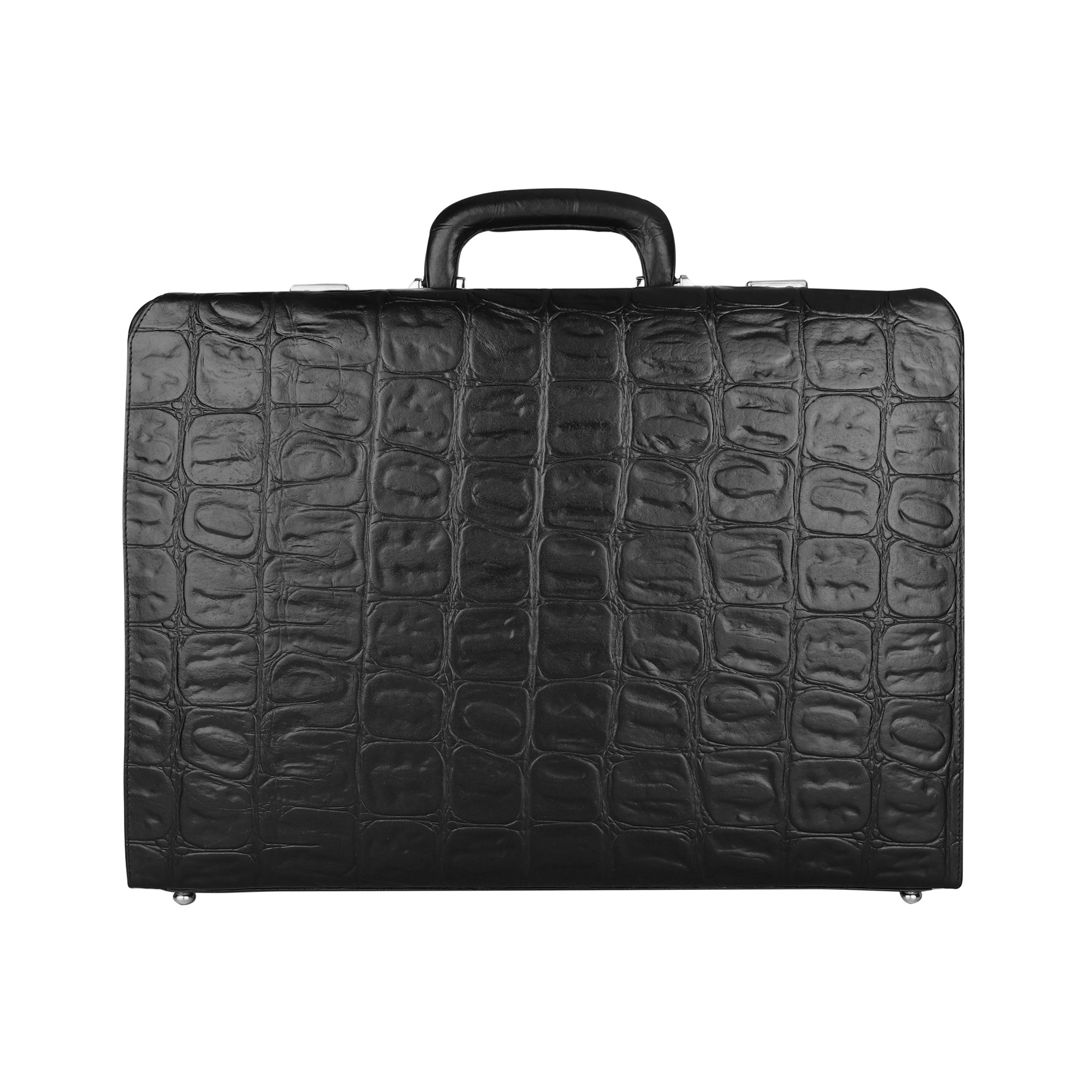 Double Lock- Genuine Leather Attaché