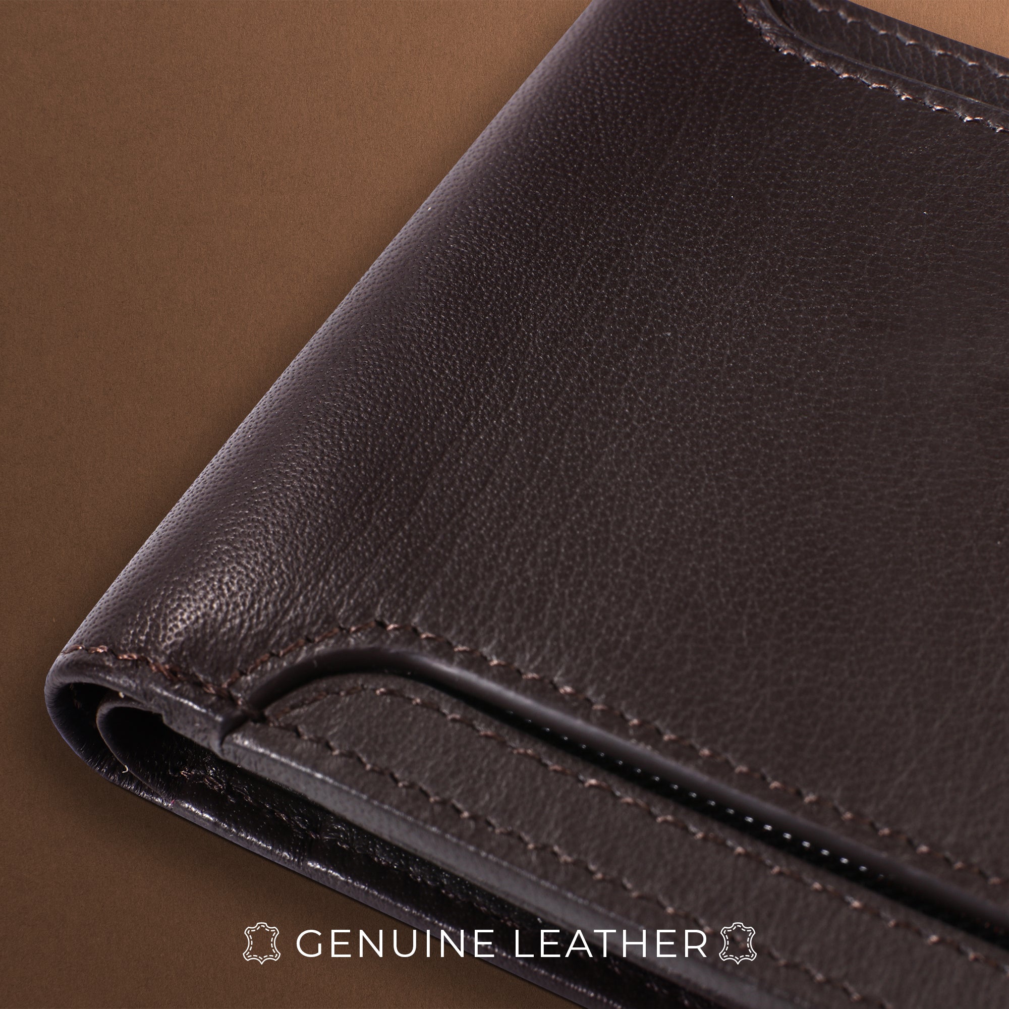 Bifold Leather Wallet for Men