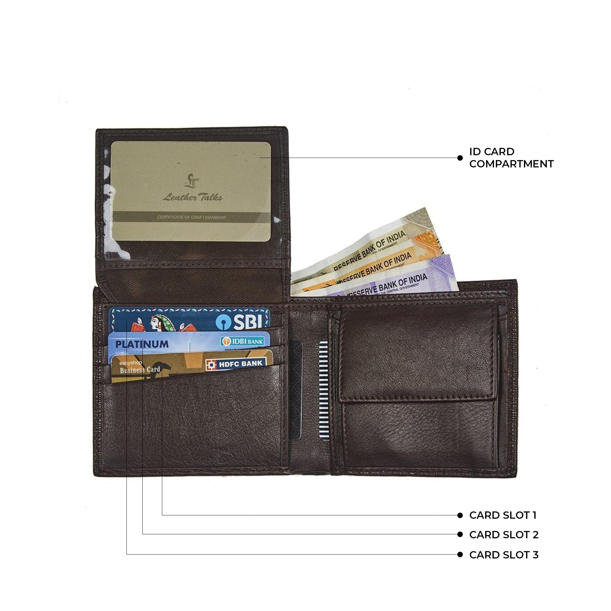 Italian Small Weave | Genuine Leather Wallet and Belt Gift Set | Wallet and Belt Combo | Plus Size Mens Belts| Color: Brown Leather Talks