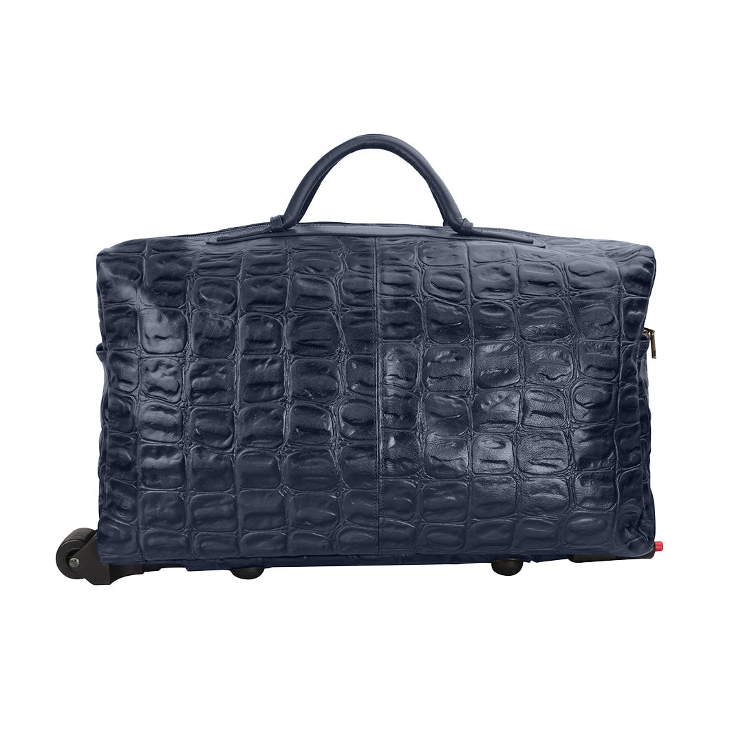 Leather Steelium Trolley/Travel Bag Leather Talks