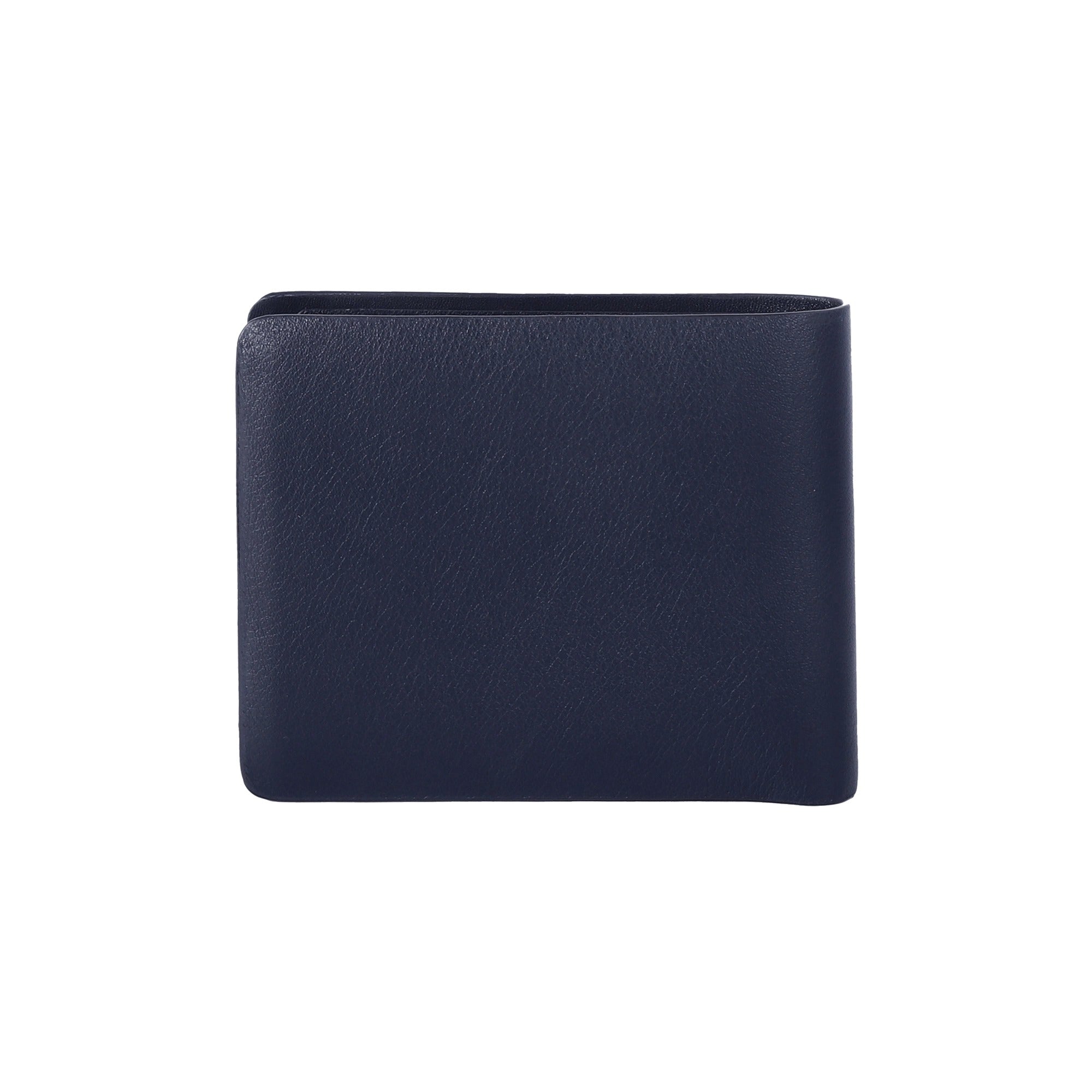 Austin Bifold Stitchless Leather Wallet | Genuine Leather | RFID Safe | Colour: Blue LeatherTalks