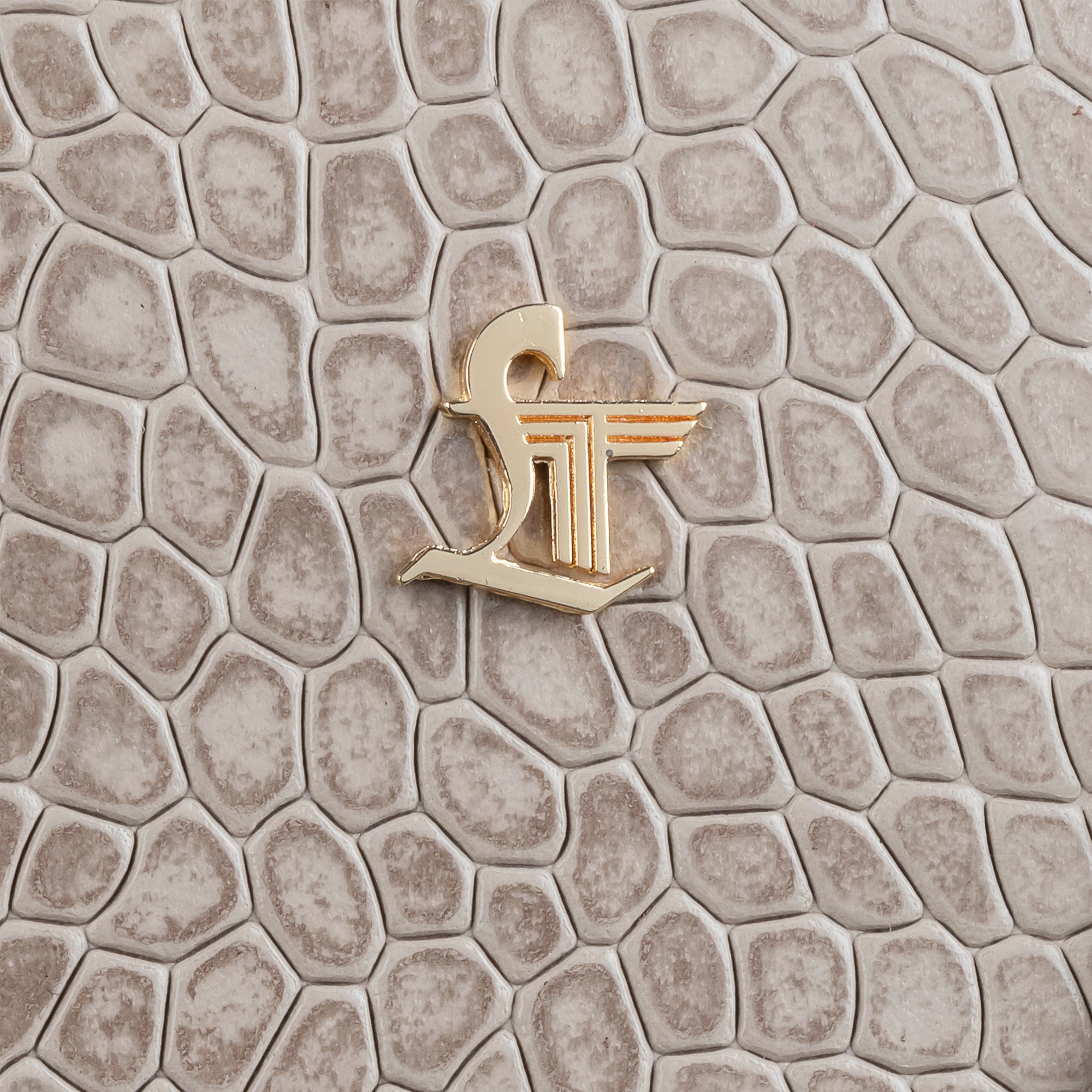 Clara Women’s Genuine Leather Sling Bag | Croco Embossed Crossbody & Travel Purse| Color- Beige Leather Talks