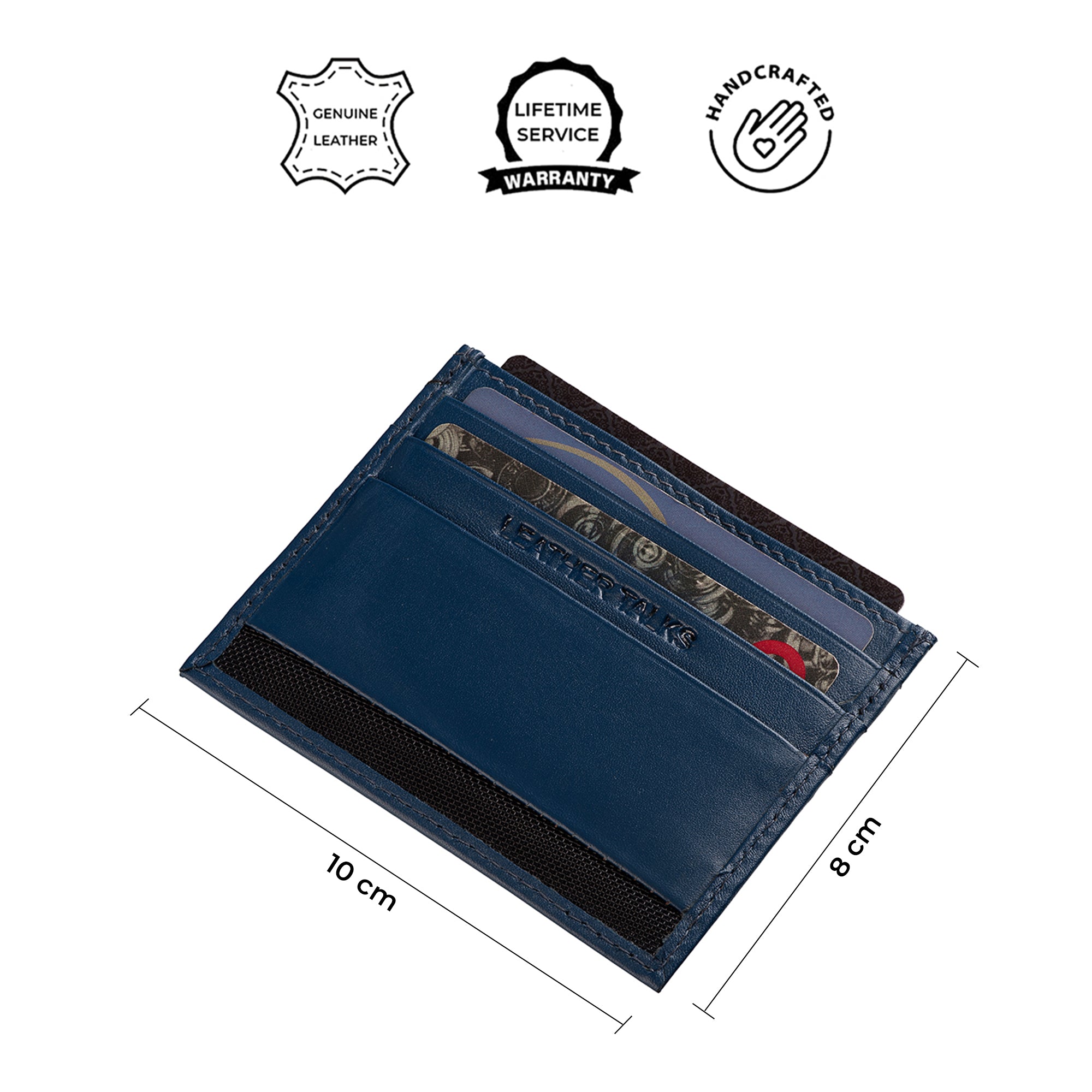 Genuine leather card holder for various cards – Stylish and durable card holder made of premium genuine leather, perfect for storing multiple cards.