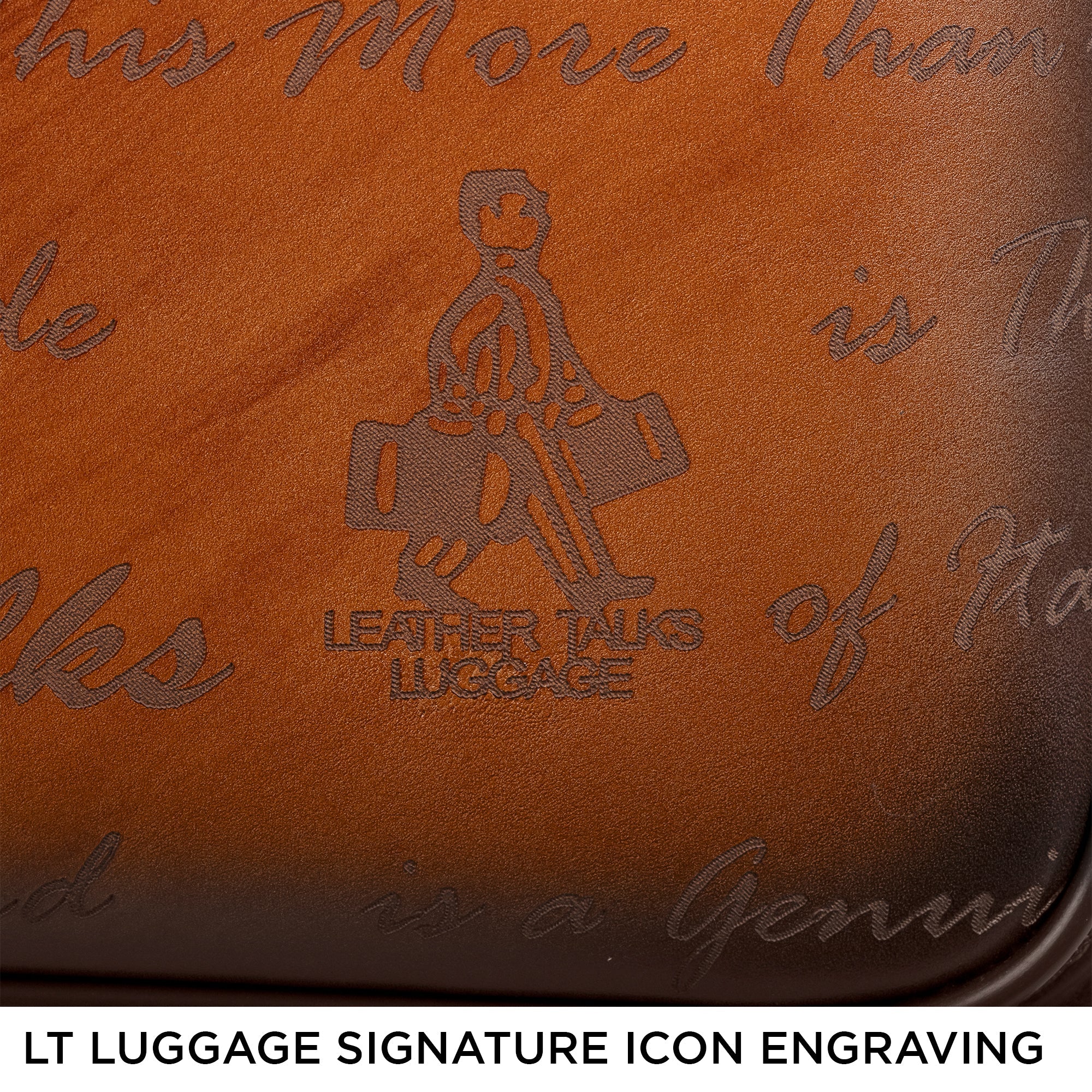 Condorium Premium Genuine Leather Travel Trolley Bag | Tan | TSA Lock | Spinner Wheels | Laptop Compartment | Handcrafted in Korea | Designed in Italy (20inch Horizontal) Leather Talks