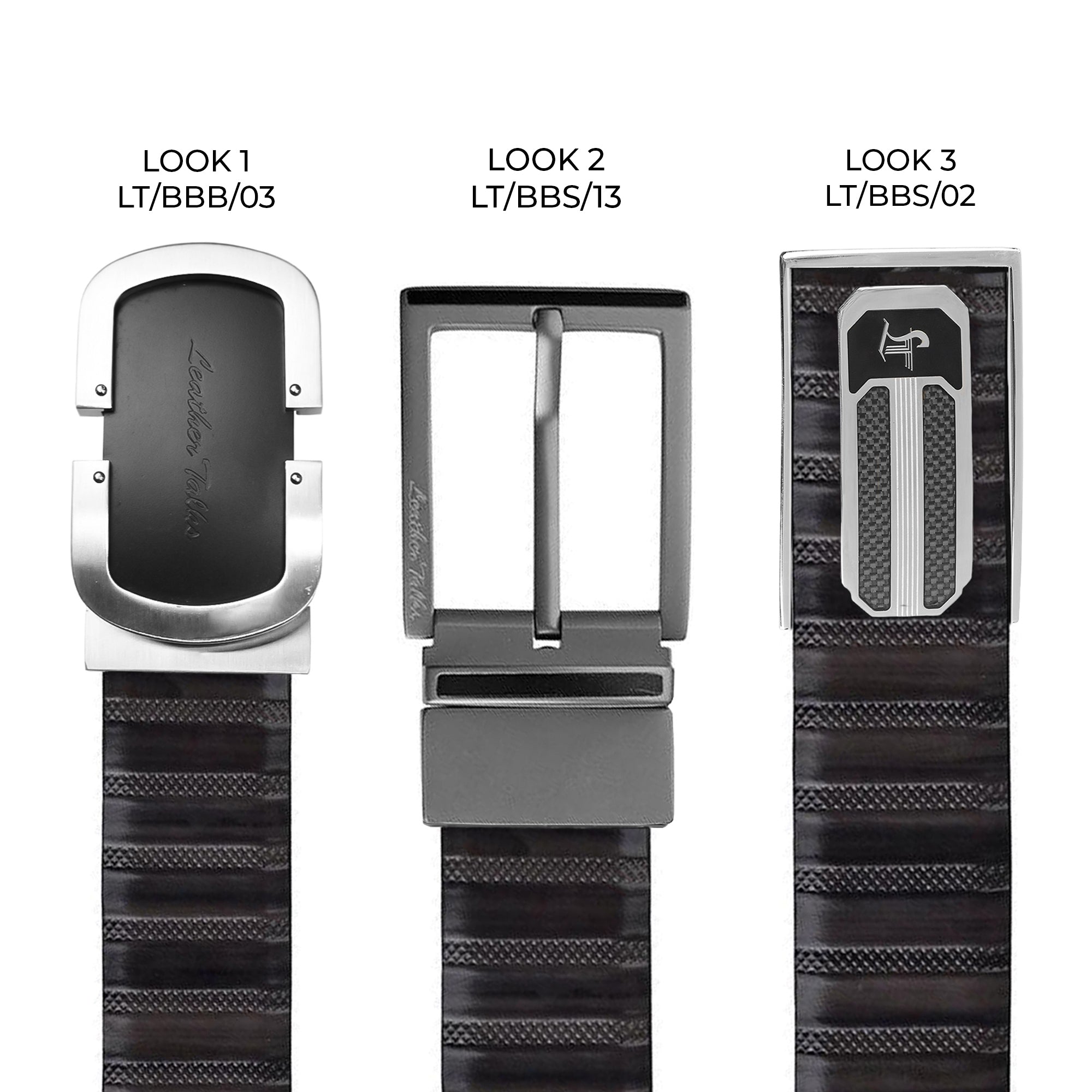 Belt made of genuine leather