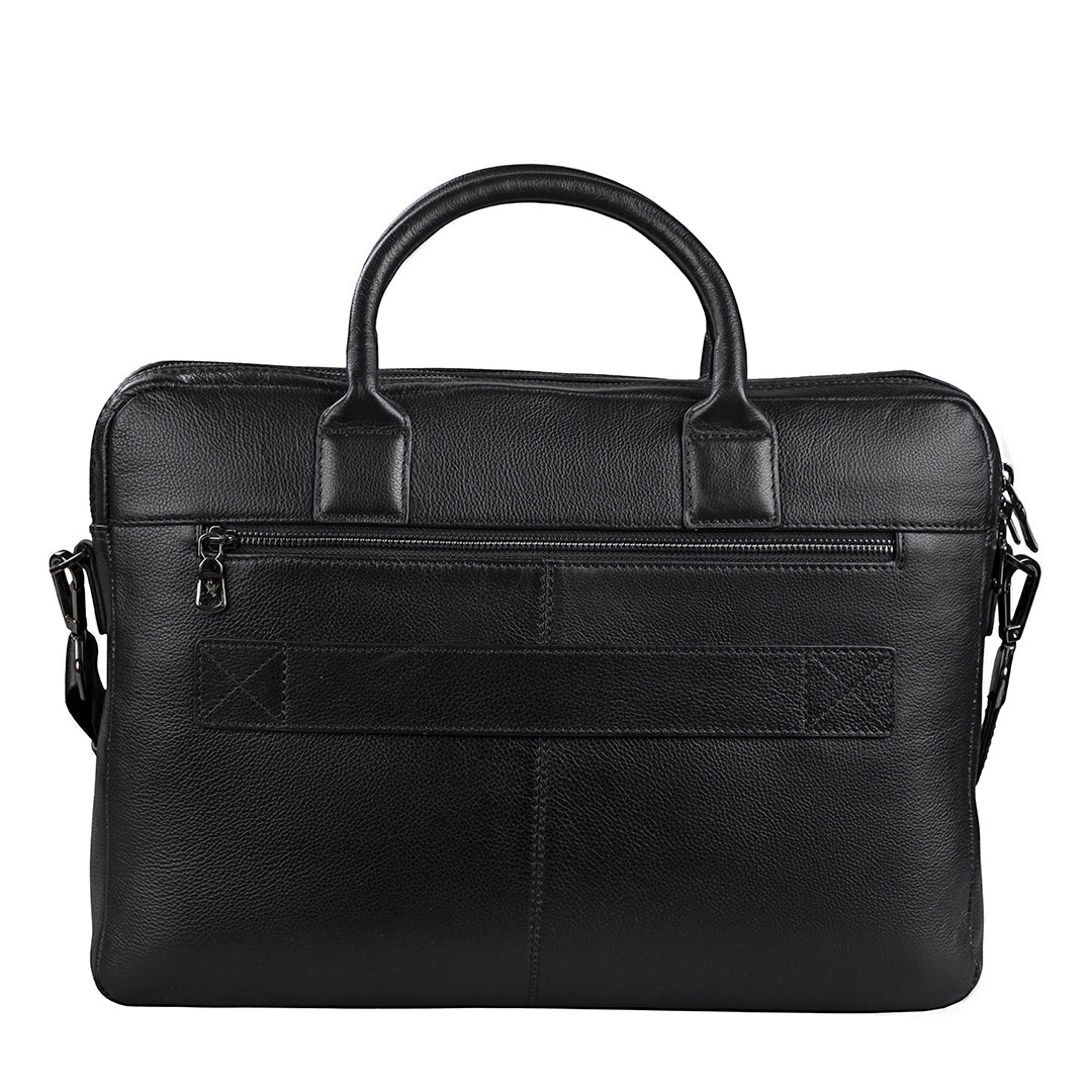 Austin Premium Travel-Friendly Leather Laptop Bag | Leather Talks Leather Talks