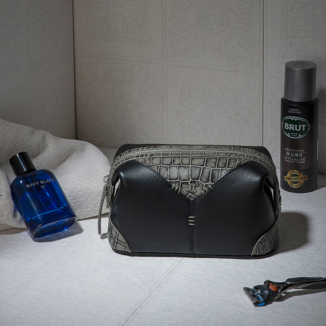 Shaving bag kit