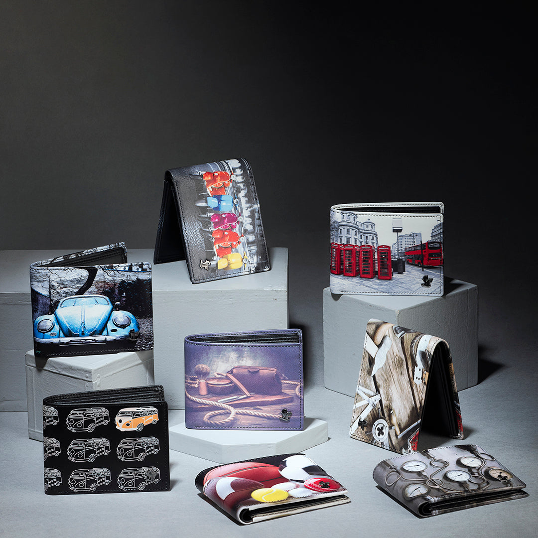 Vintage Printed Leather Wallets | Leather Talks