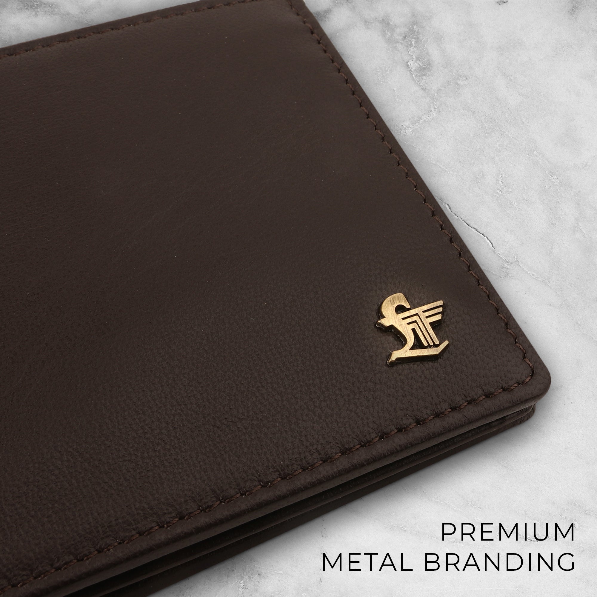 Slim Leather Wallet for Men