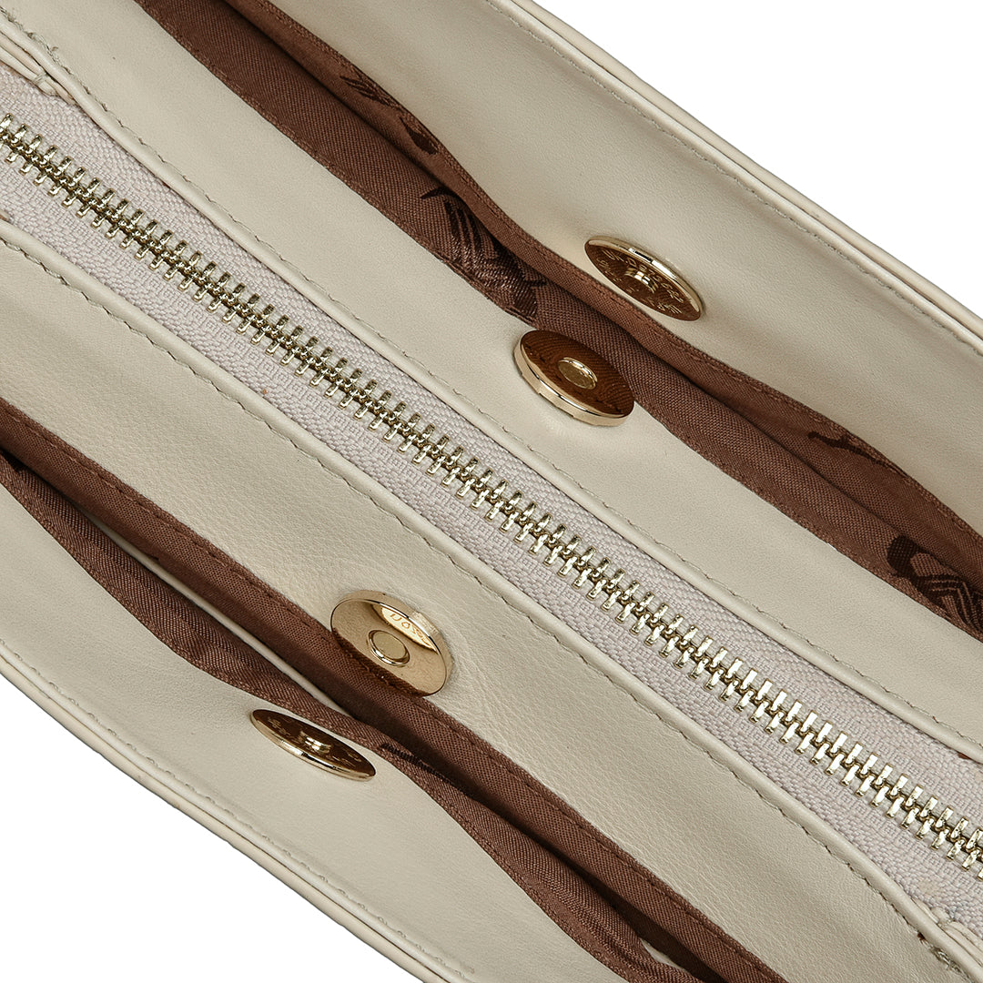 Golden Chain | Clara Jr. Leather Handbag for Women