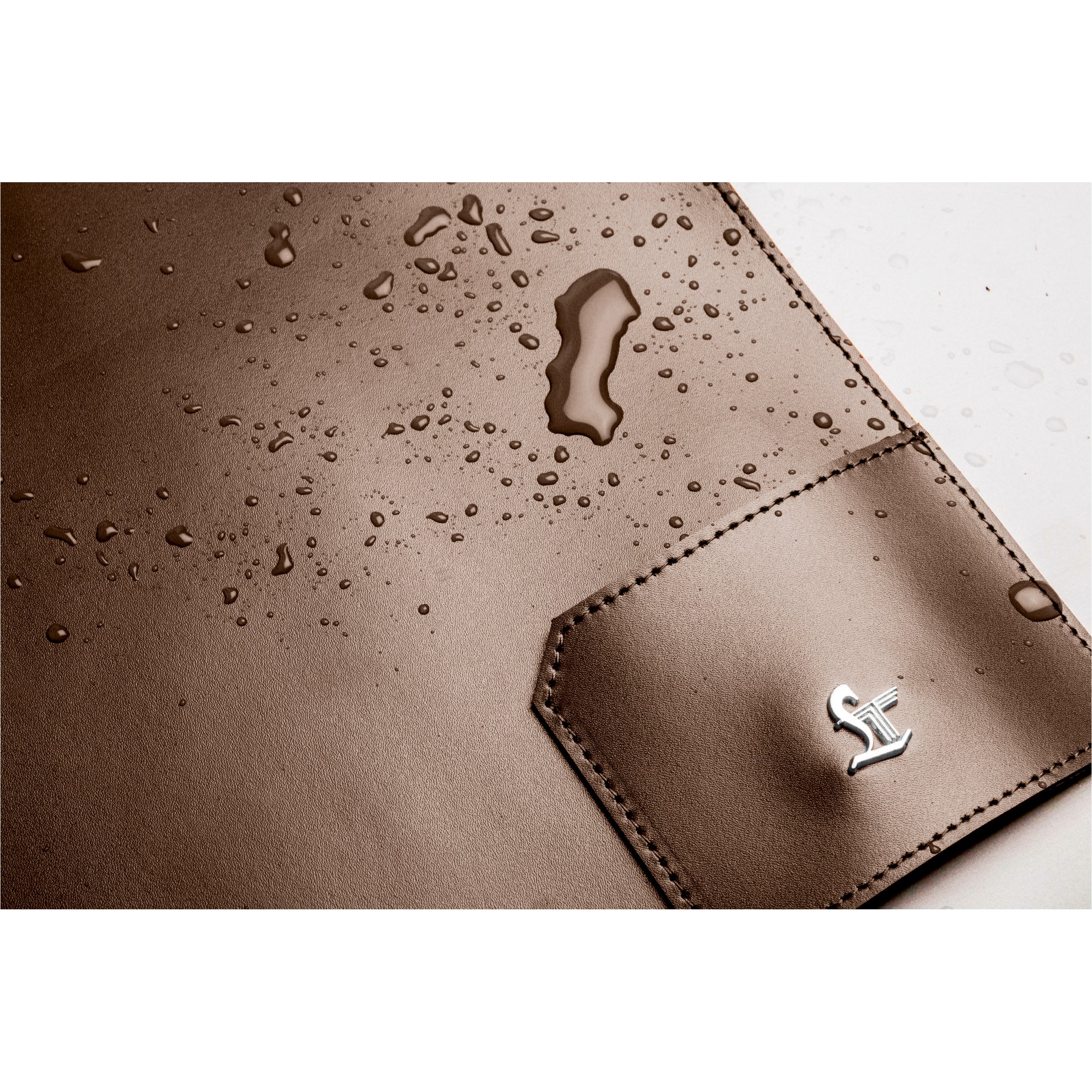 Leather Desk Mat | 100% Genuine Leather | Color: Brown