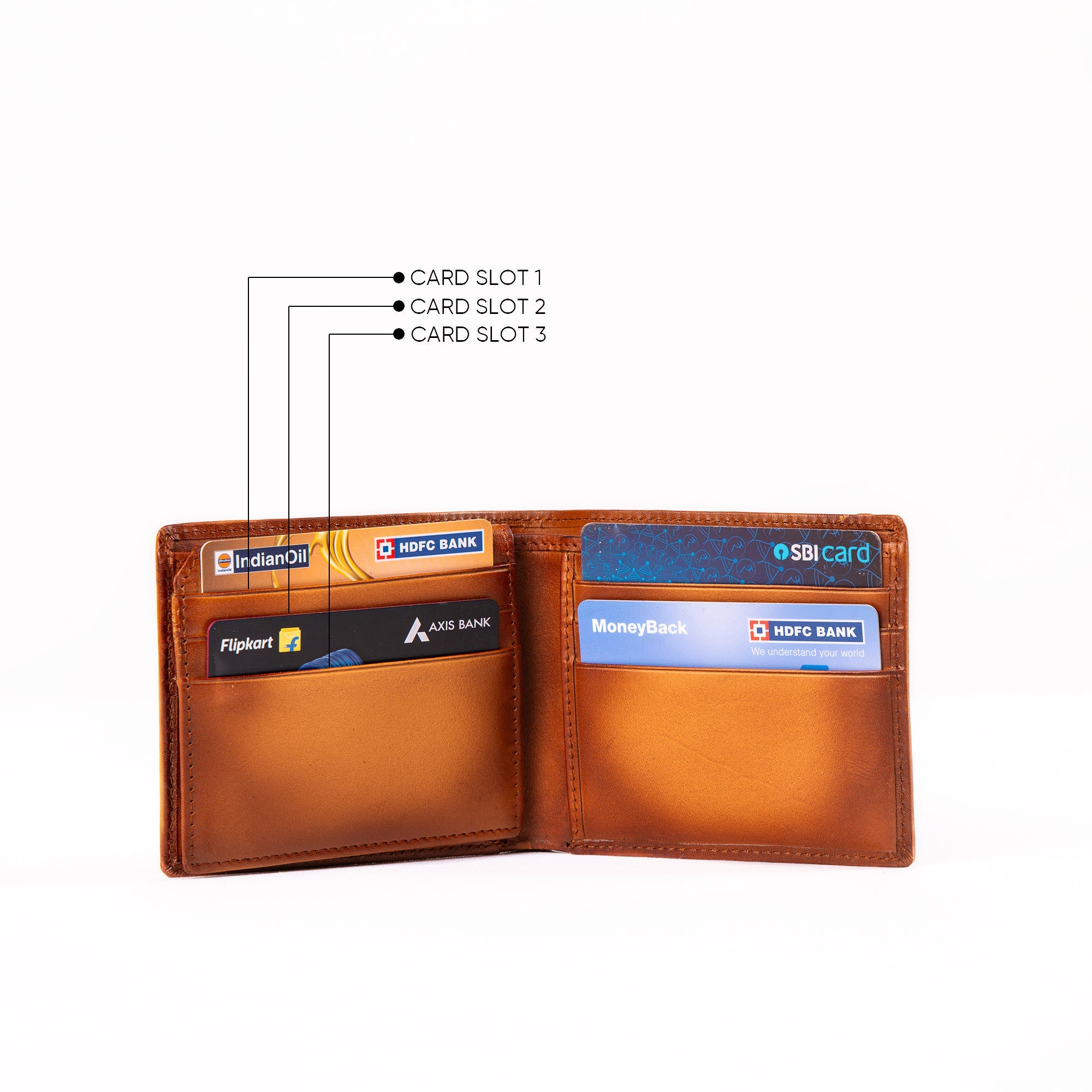 Alphabet Wallet for Men | Inside