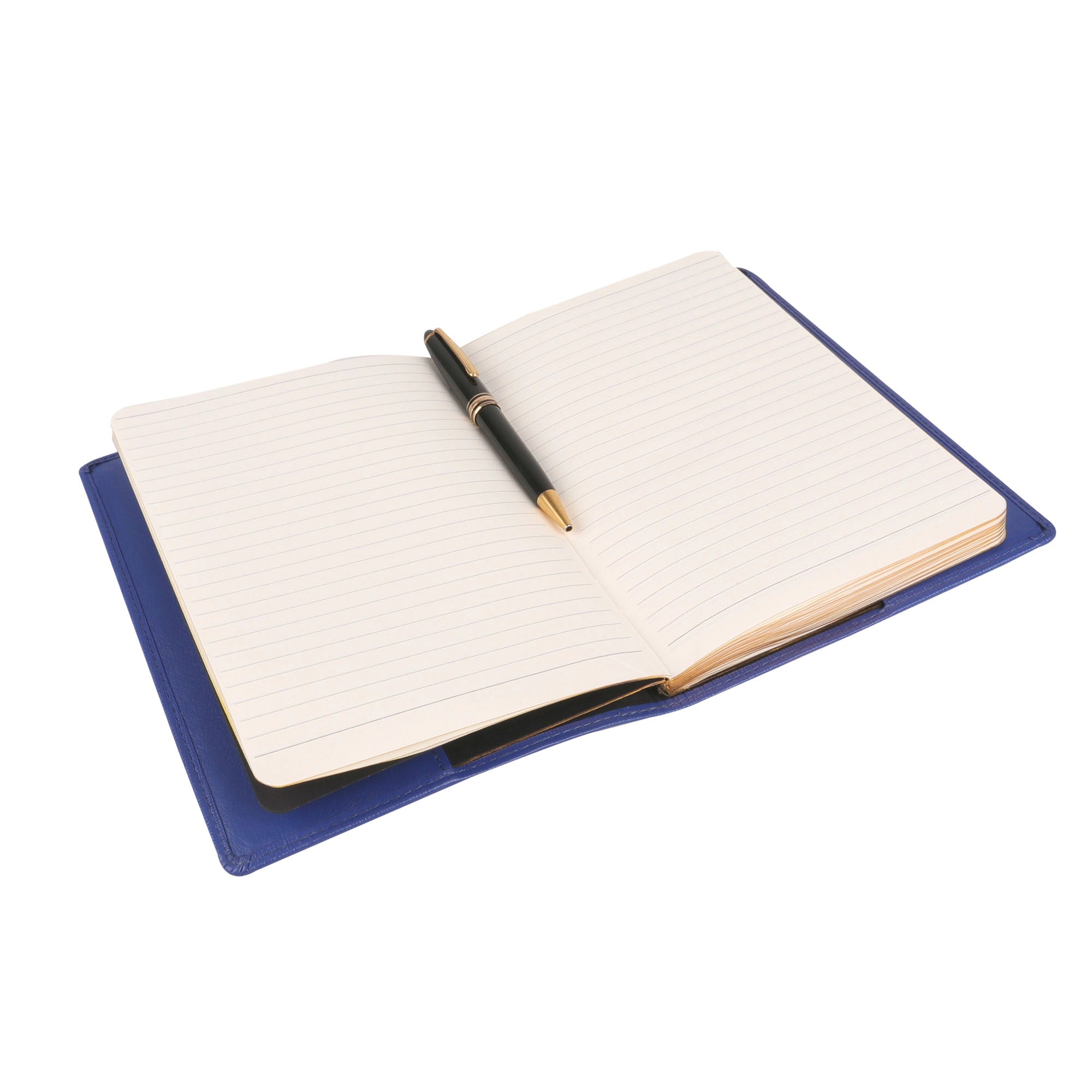 Classic - Luxury Leather Notebook | Premium Genuine Leather Journal for Men & Women | Color: Sky Blue Leather Talks