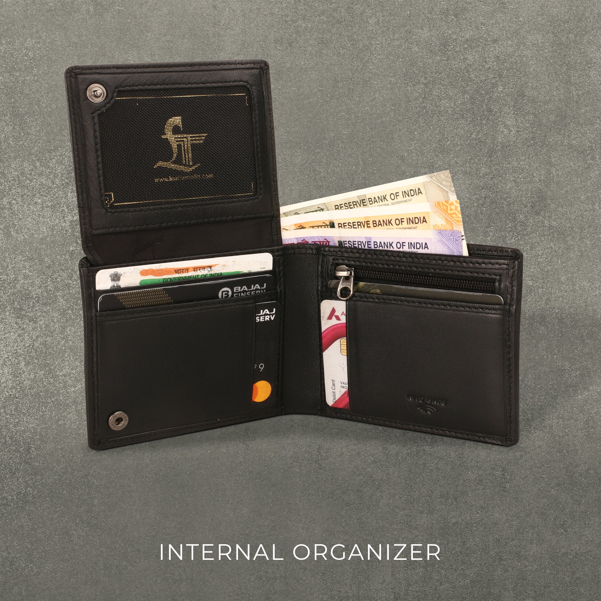 Slim Leather Wallet for Men