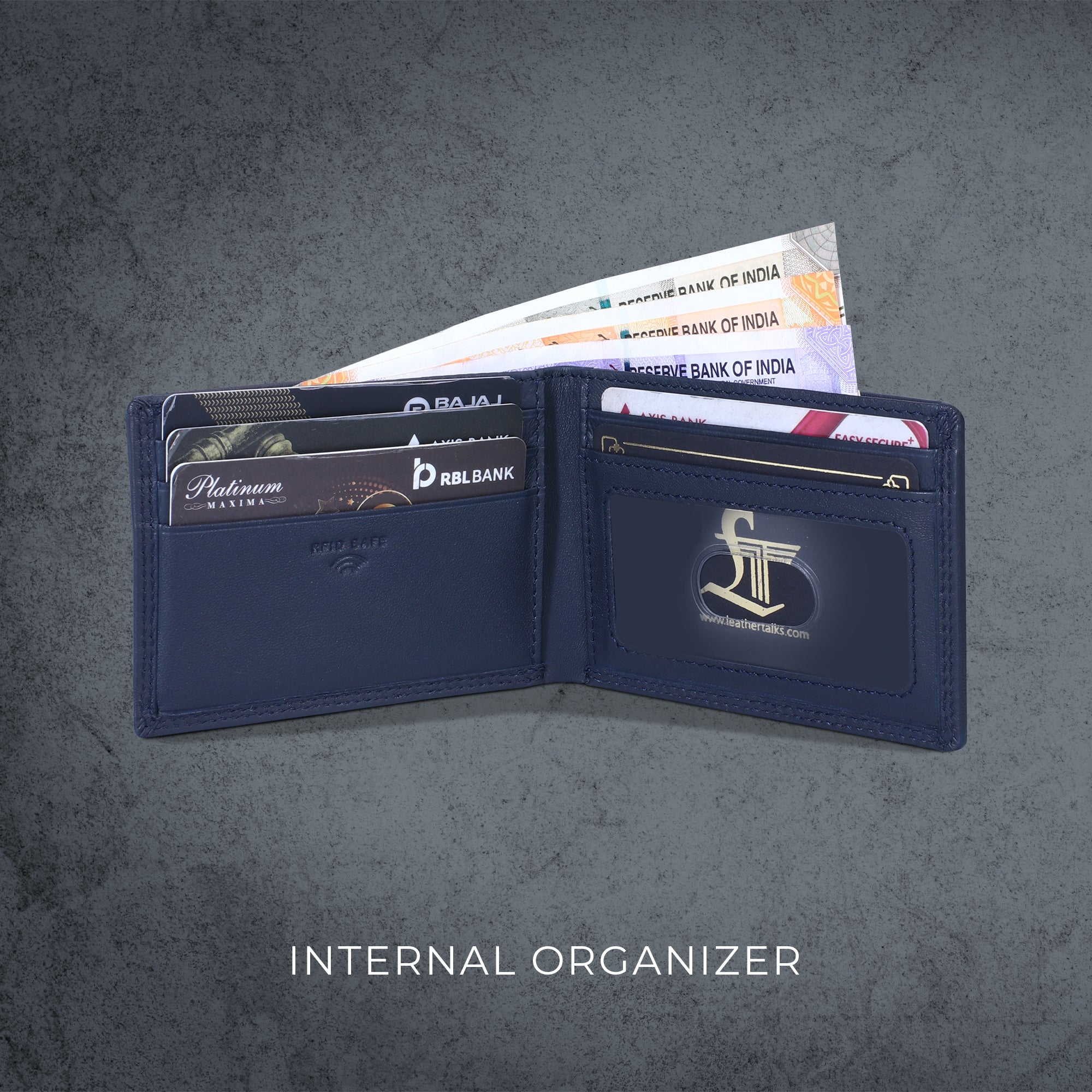 genuine leather wallet for men