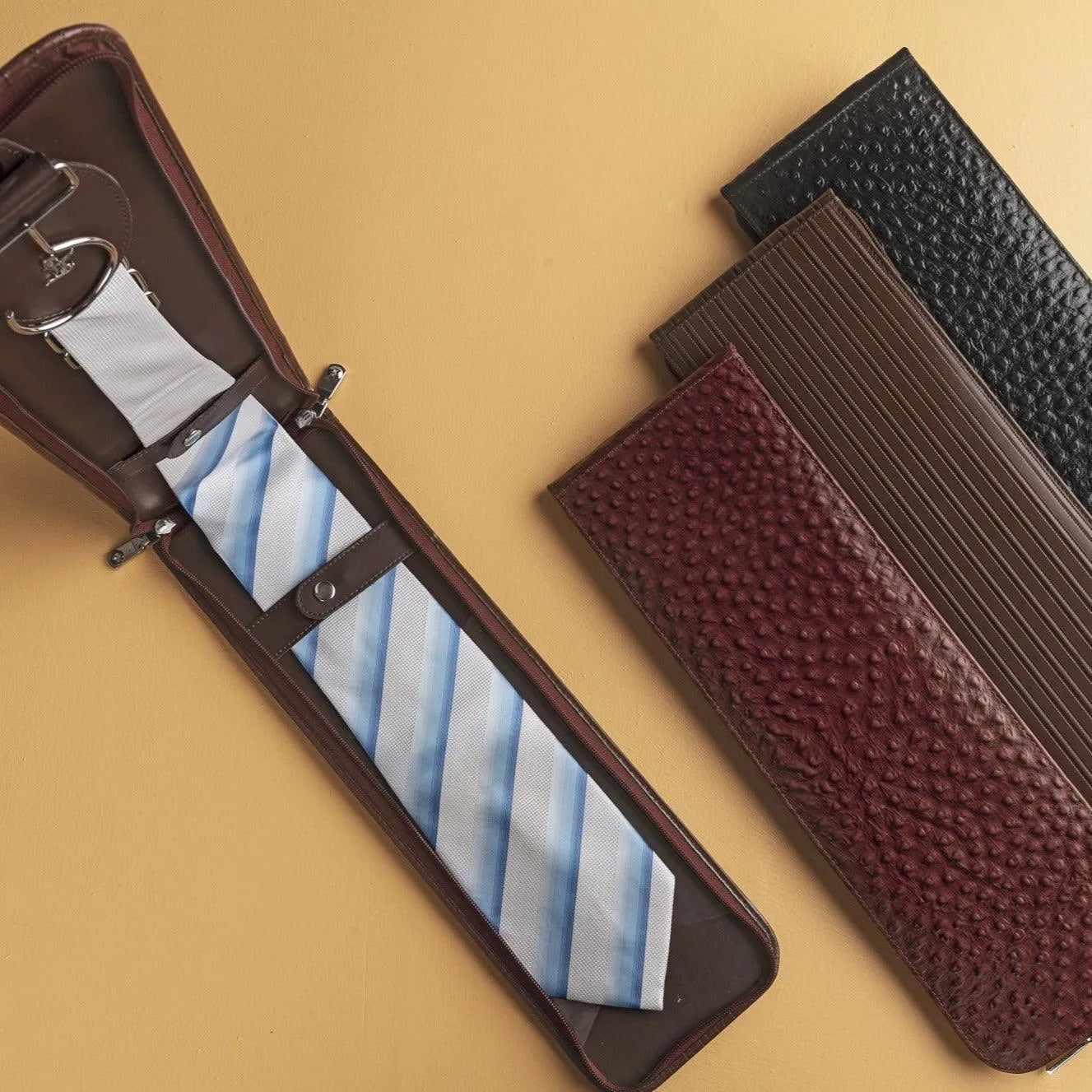 Leather Tie Case - Leather Talks