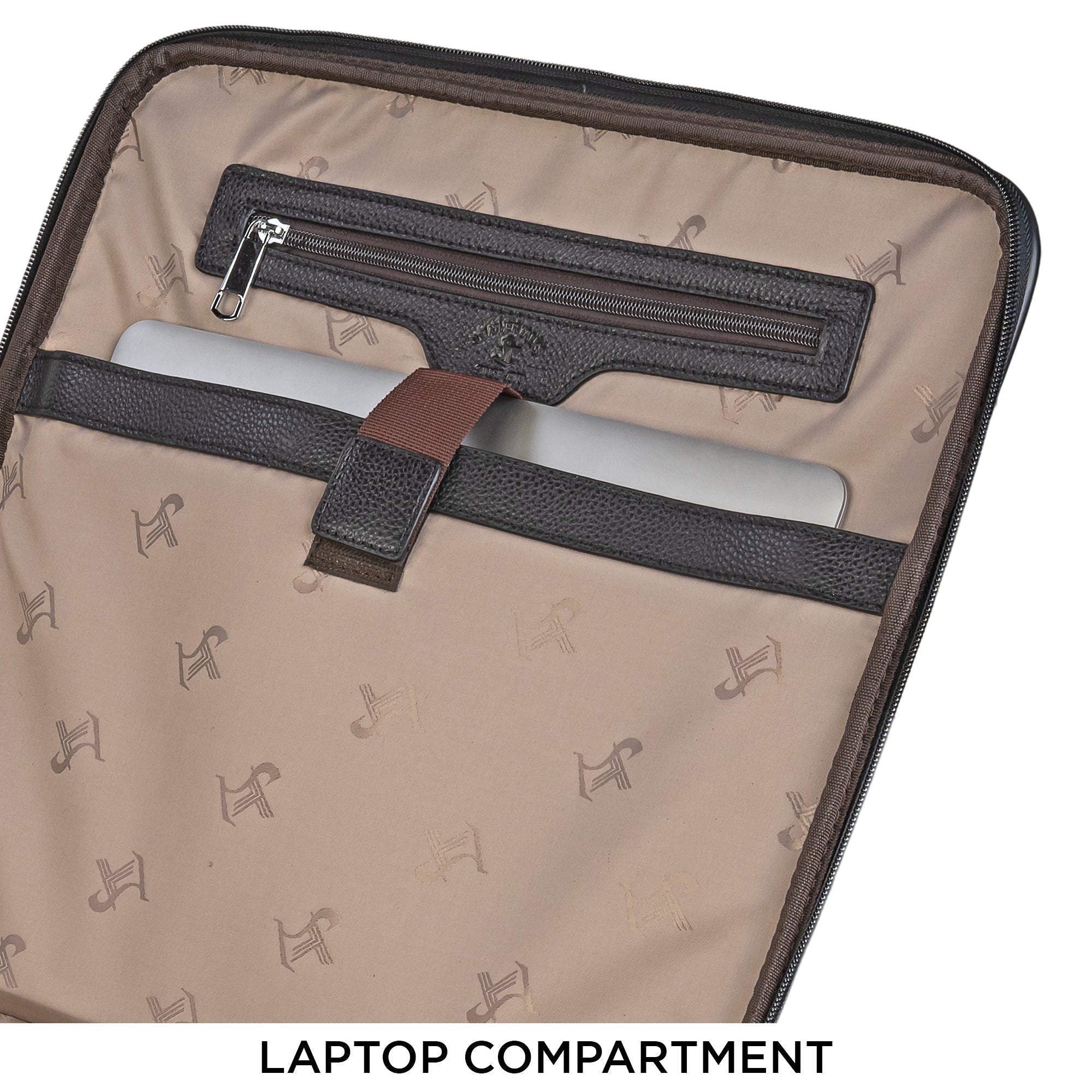 20inch Premium Genuine Leather Travel Trolley Bag