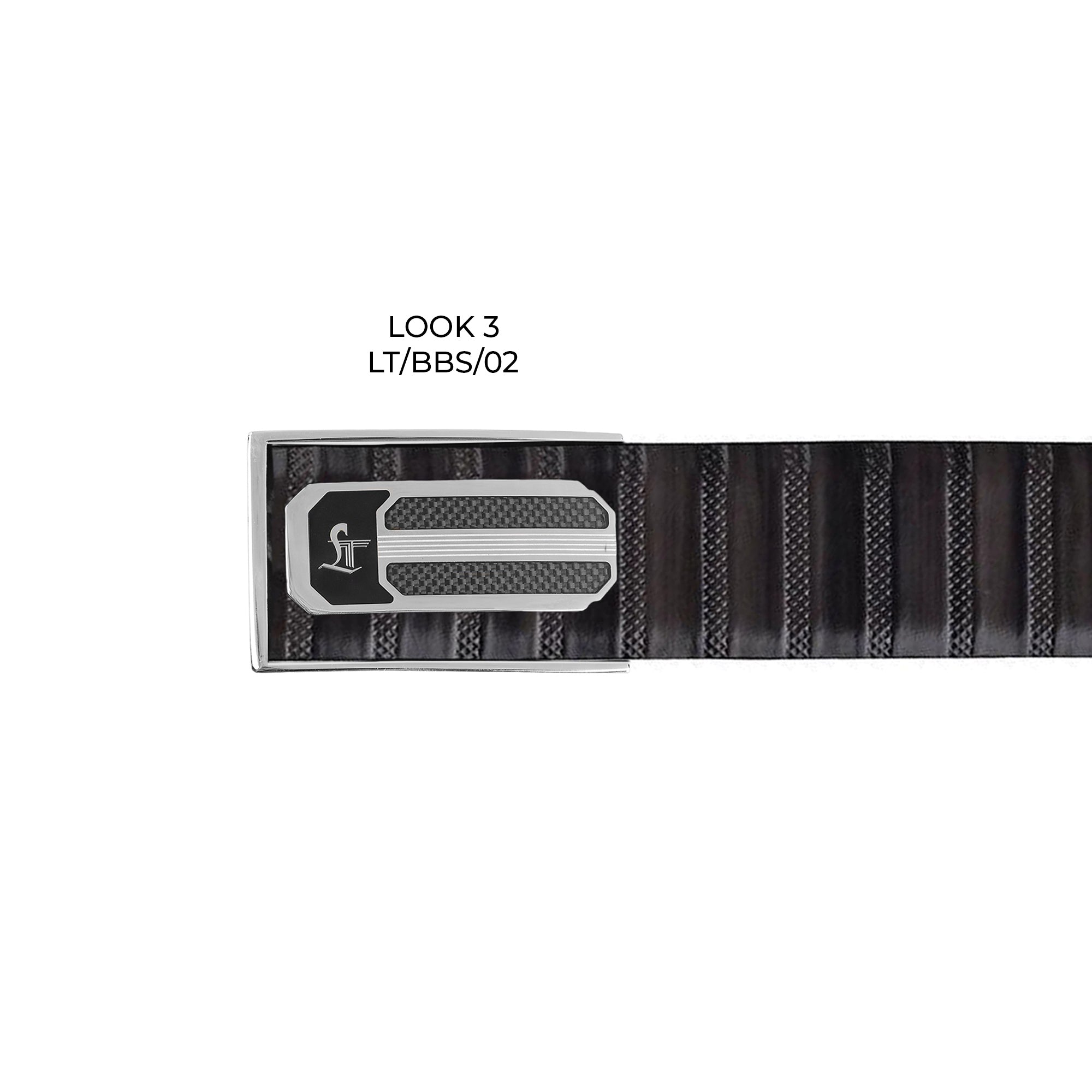 Italian VT Stripe | Premium Genuine Leather Belt for Men - Stylish & Durable Belt for Everyday Wear | High-Quality Men's Leather Belt | Adjustable & Comfortable Plus Size Belt | Color - Grey Leather Talks