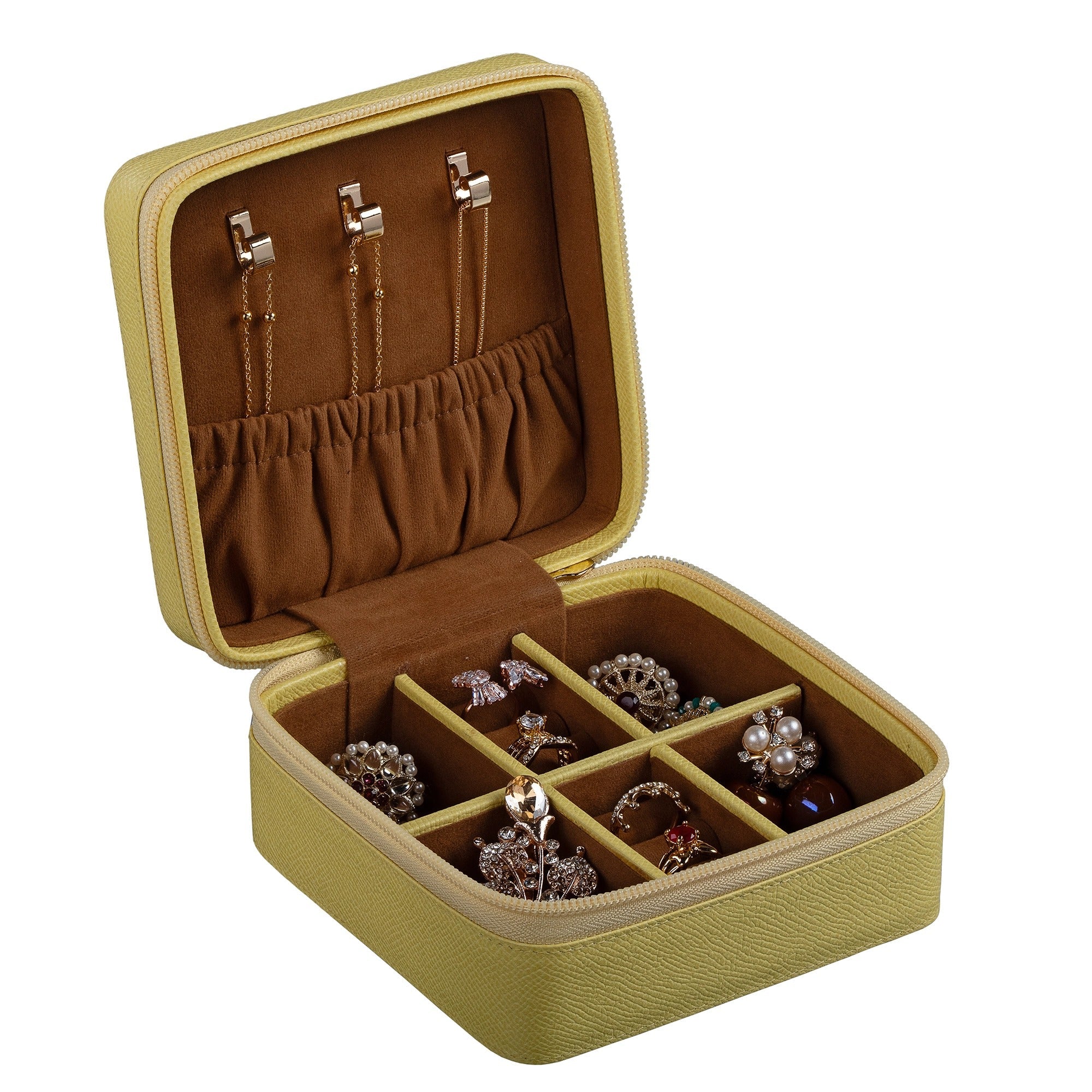 "Jewellery box
Leather travel jewellery case
Leather jewellery box
Travel friendly Jewellery case"