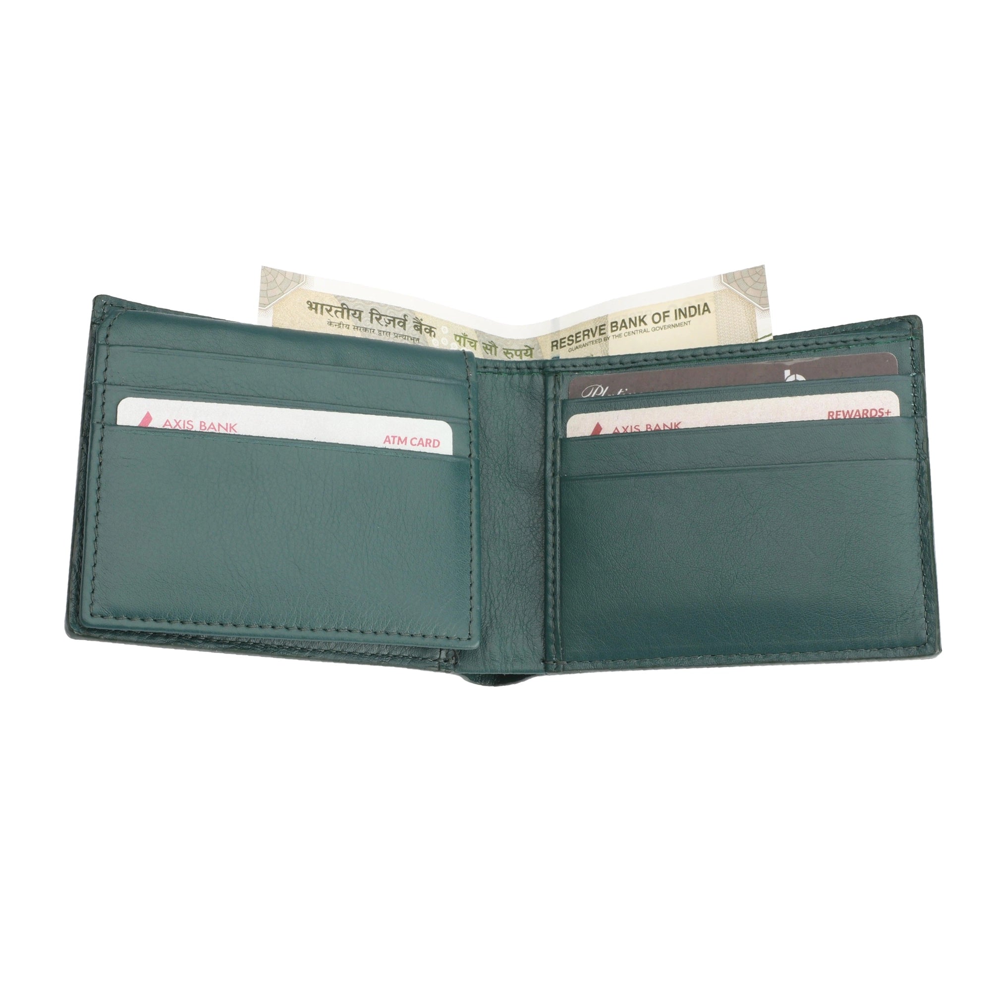 Great Dane | Genuine Leather Wallet & Belt Combo | Color : Green Leather Talks