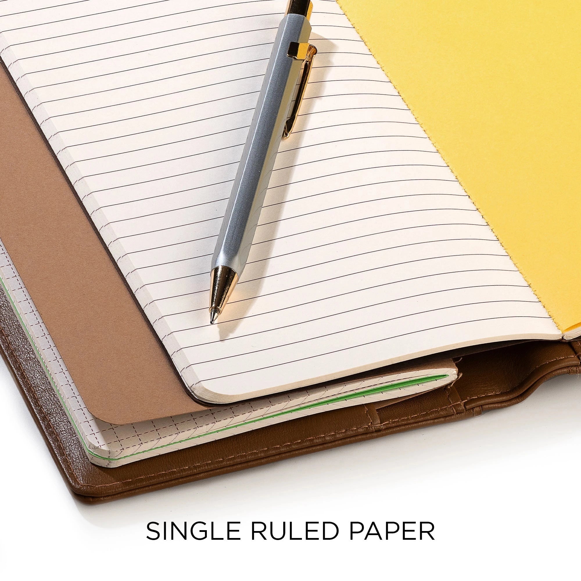 The Mini Melunge Luxury Pure Leather Notebook| Premium Leather Diary For Men & women | 100% Genuine Leather | Handmade Leather Journal - Tan Leather Talks