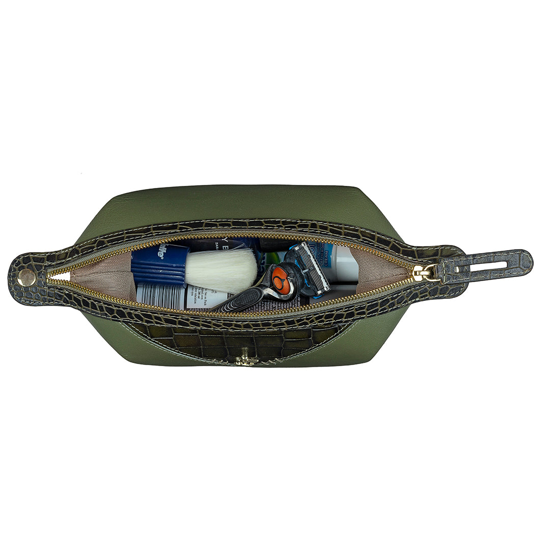 Mens shaving kit bag
