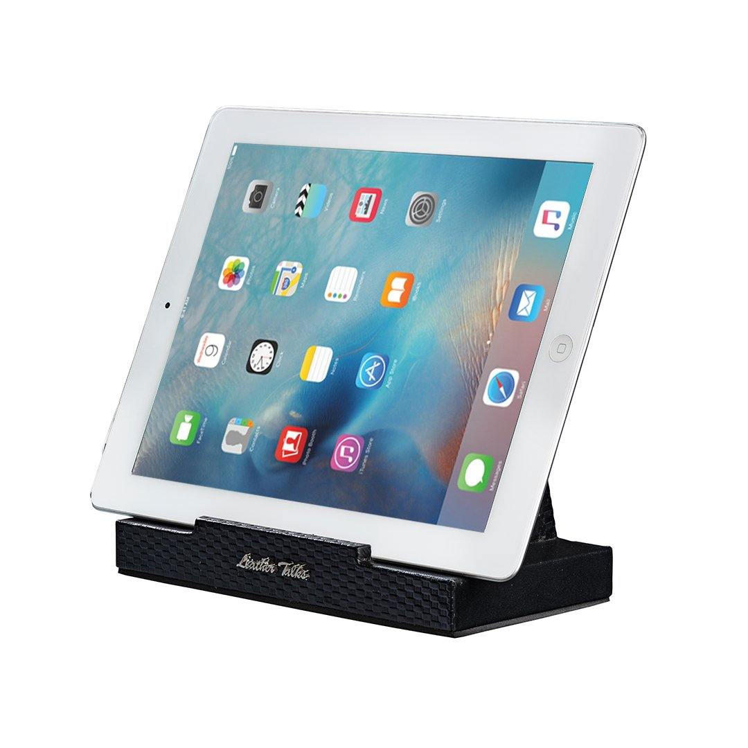 Leather I-Pad/Tab Stand - Leather Talks