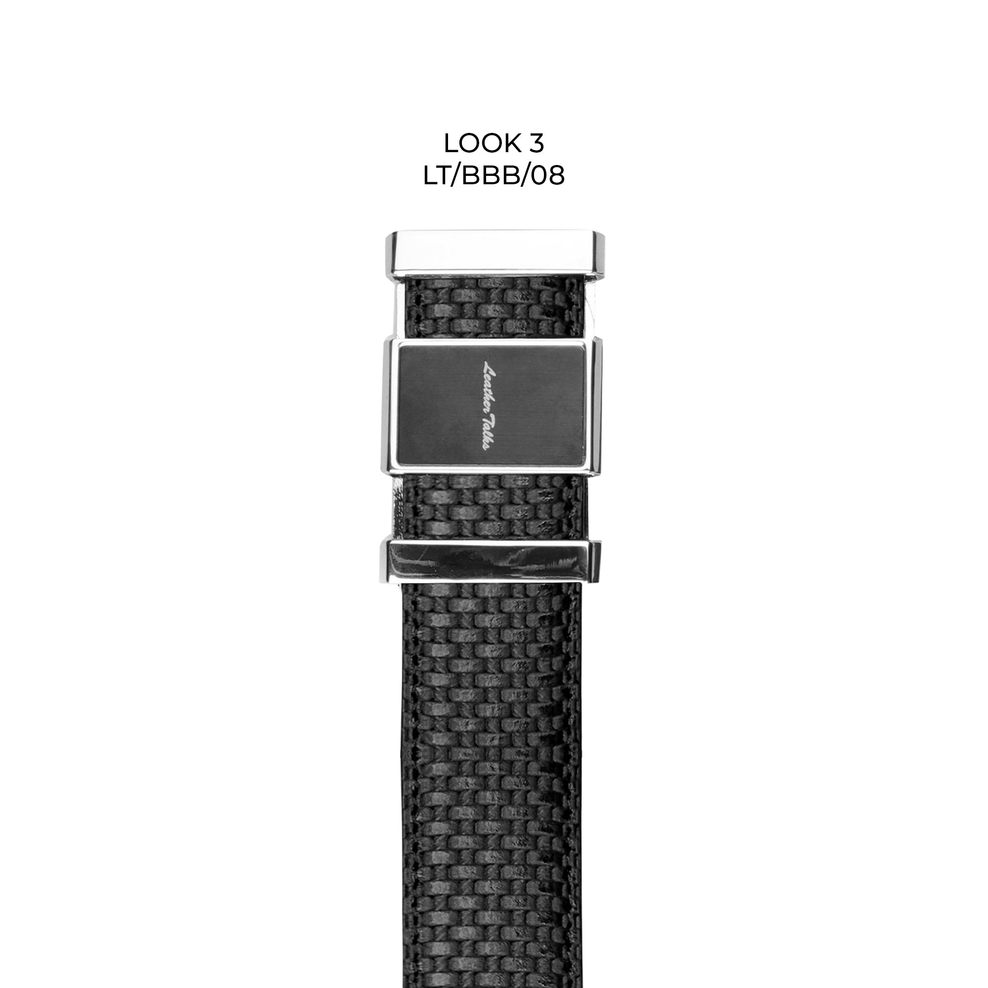 Italian Brick | Pure Leather Belt For Men | Color: Black