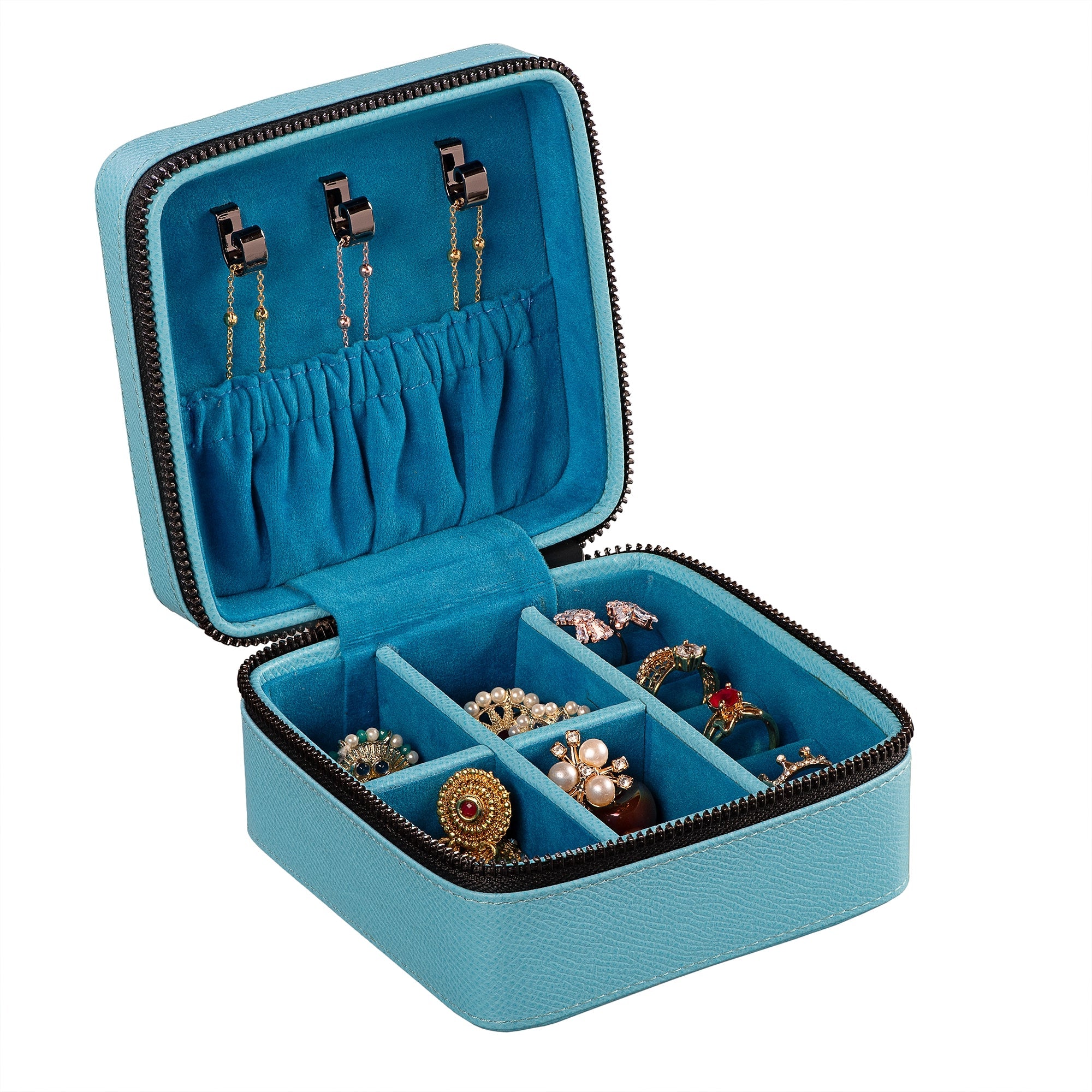 "Jewellery box
Leather travel jewellery case
Leather jewellery box
Travel friendly Jewellery case"