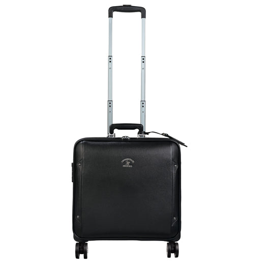 20inch Premium Genuine Leather Travel Trolley Bag
