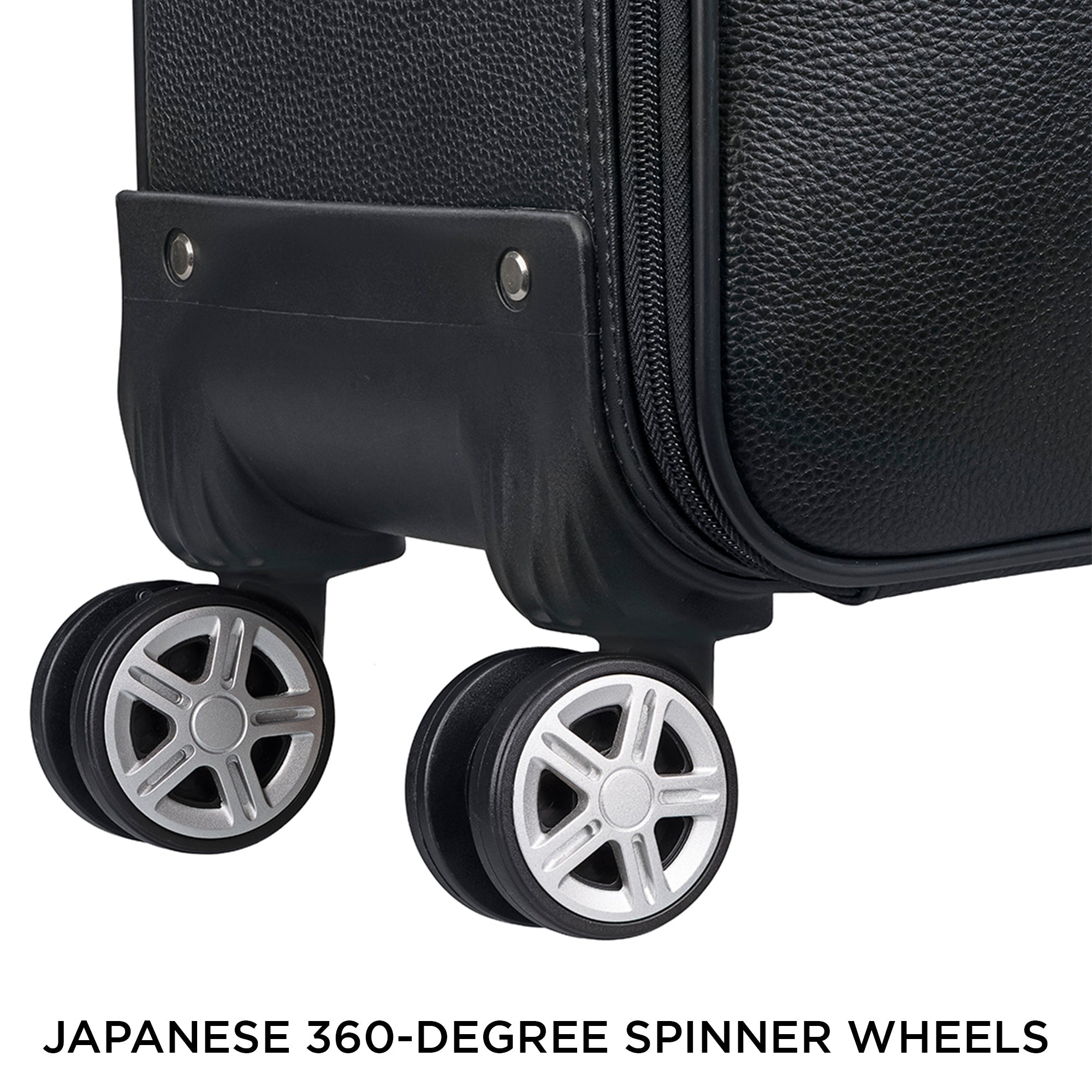 20inch Premium Genuine Leather Travel Trolley Bag