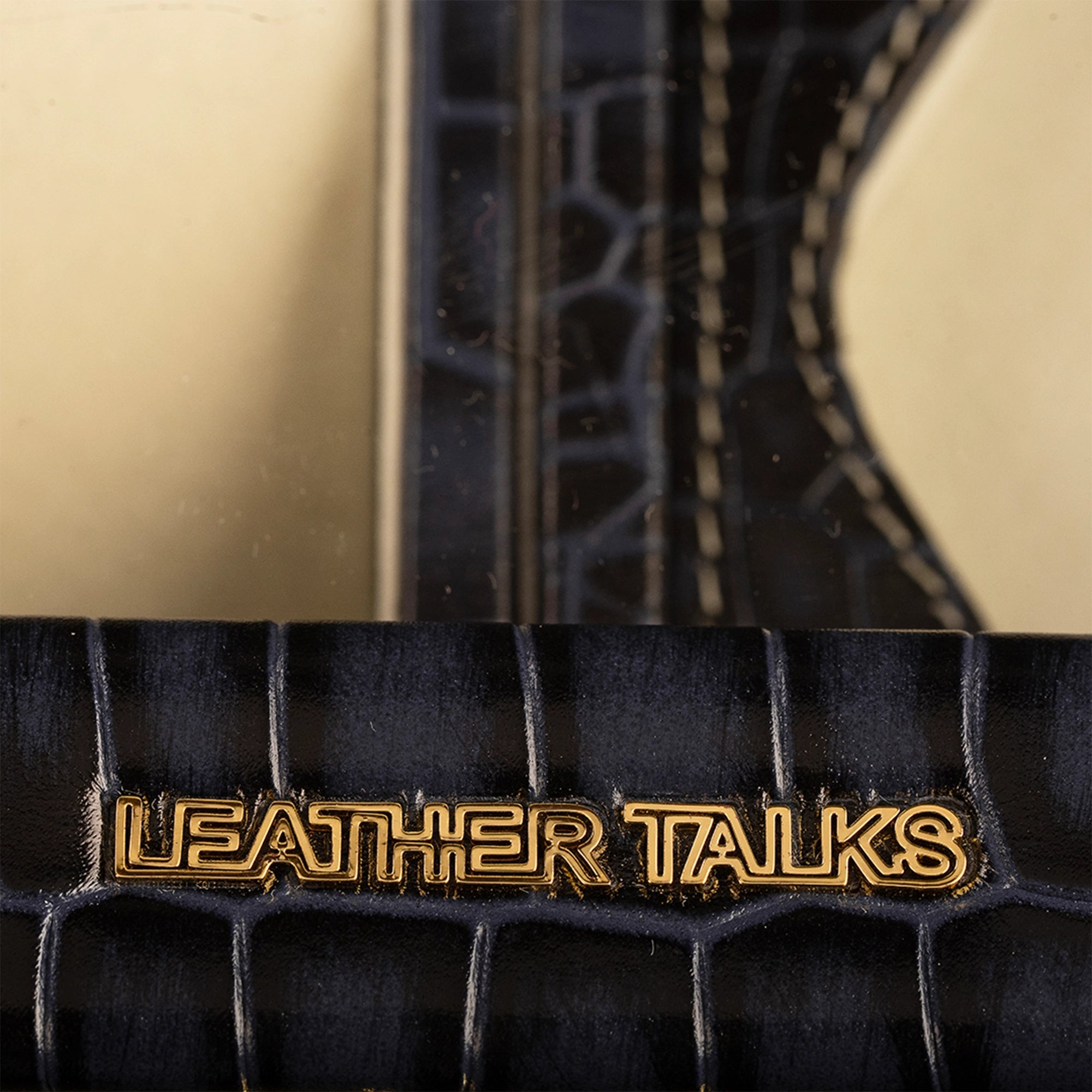 Galio Premium Watch Box 8 Watches | Genuine Leather Watch Storage Case for Men | Color: Croco Blue Leather Talks